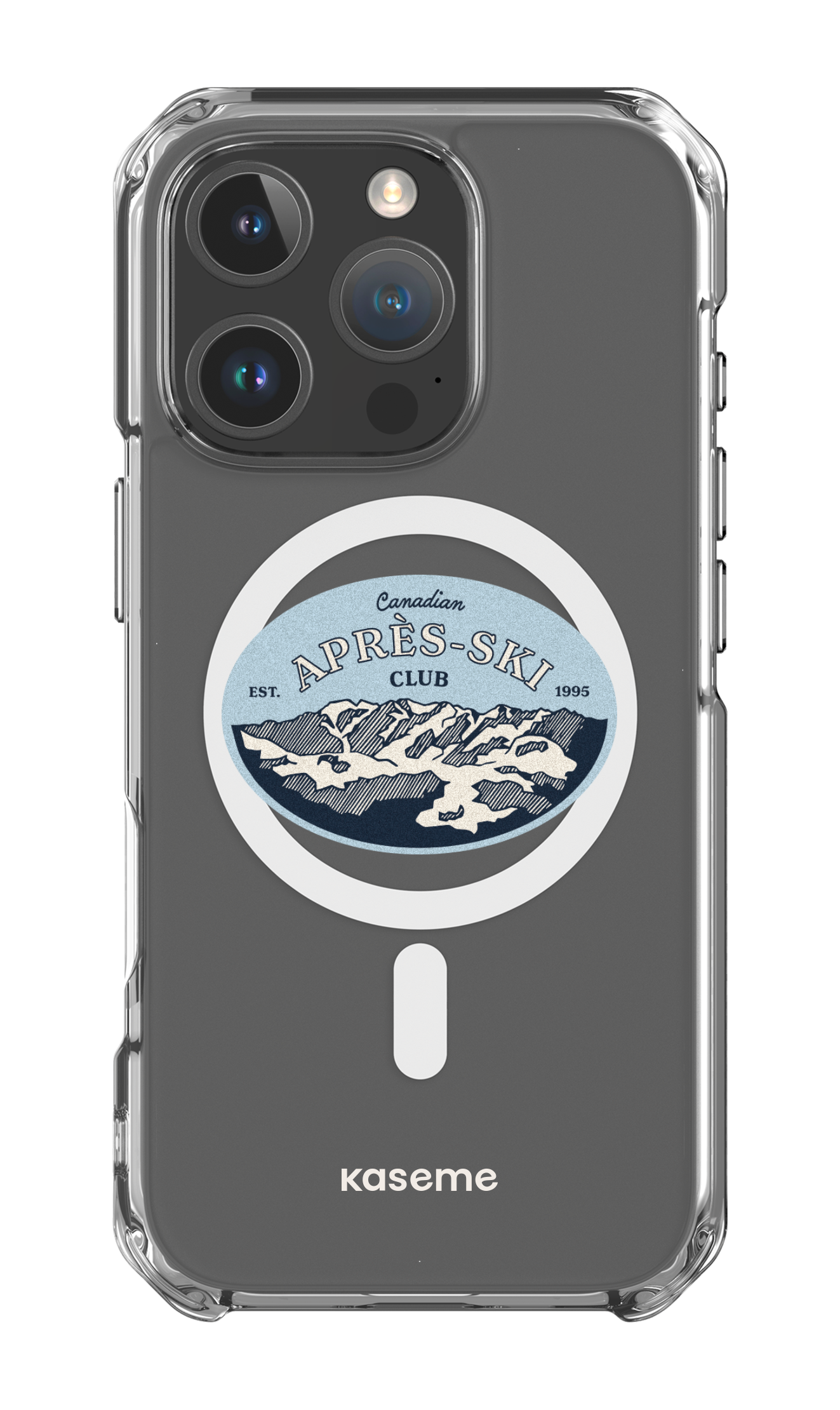 iPhone 16 Pro Clear Case Magsafe Whistler Clear Case -