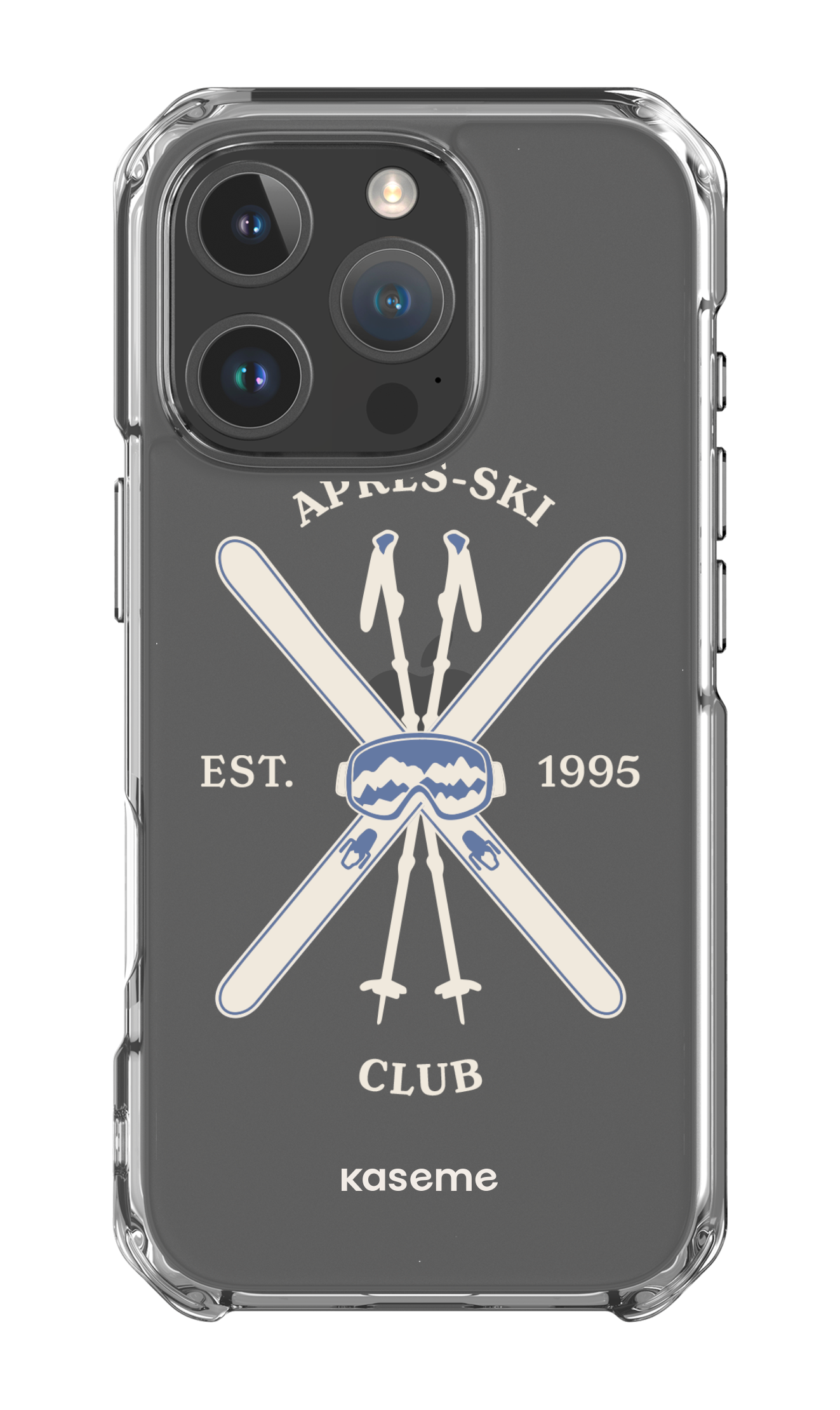 iPhone 16 Pro Clear Case Off-Track Clear Case -