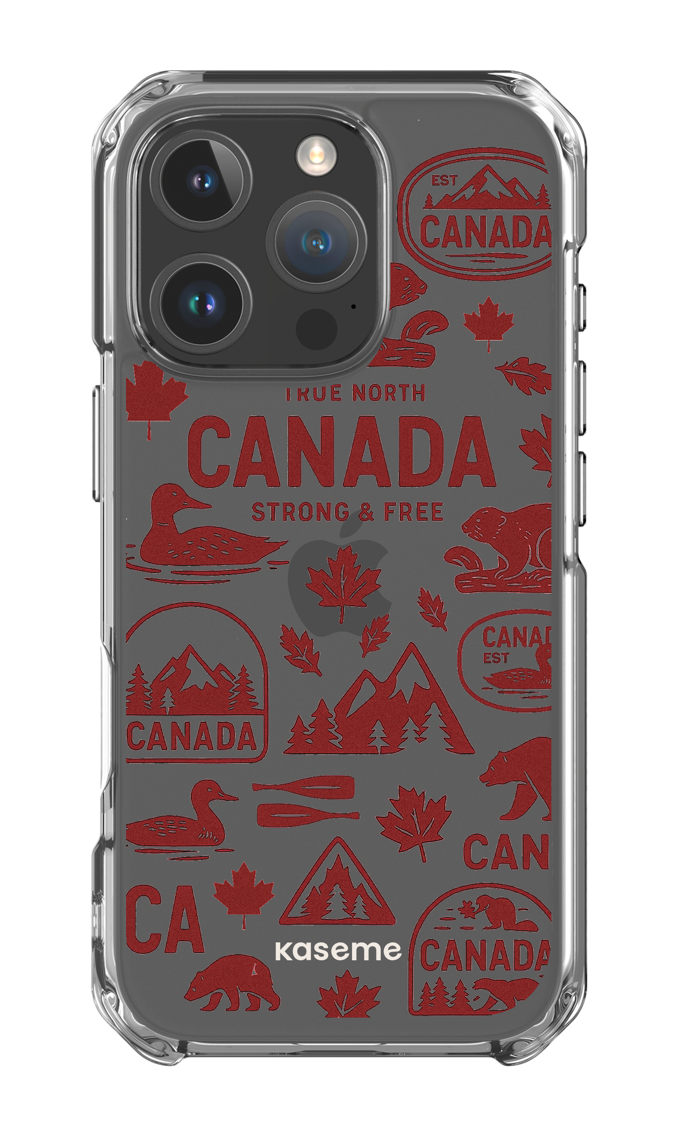 iPhone 16 Pro Clear Case Oh Canada -