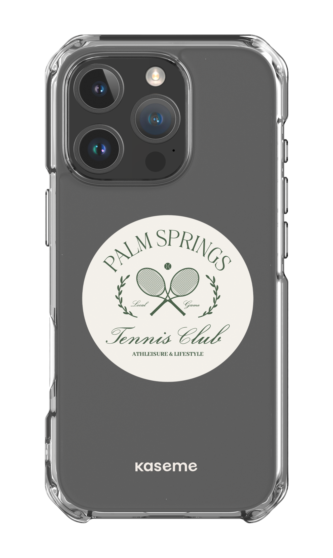 iPhone 16 Pro Clear Case Serve it up Clear Case -