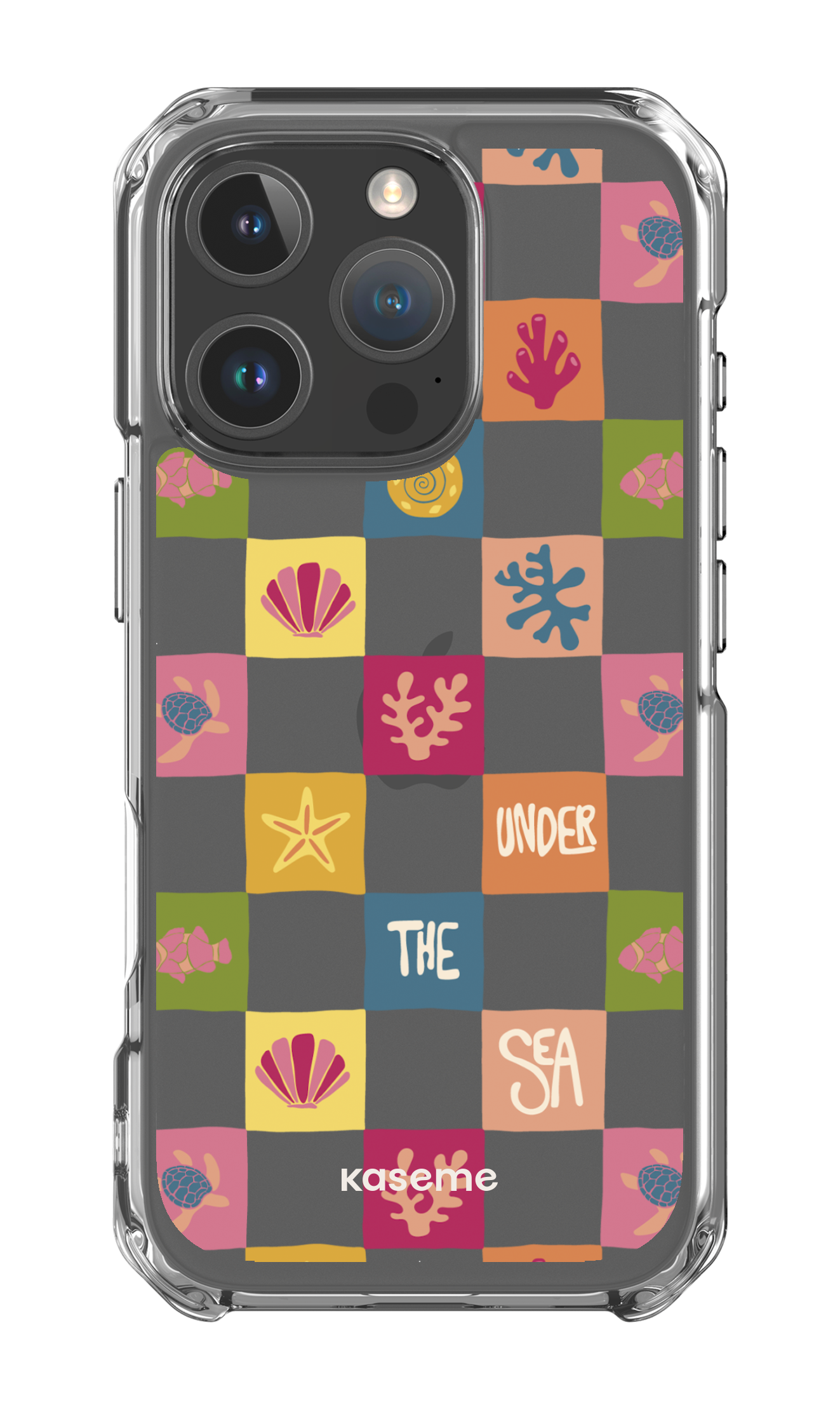 iPhone 16 Pro Clear Case Under the sea Clear Case -