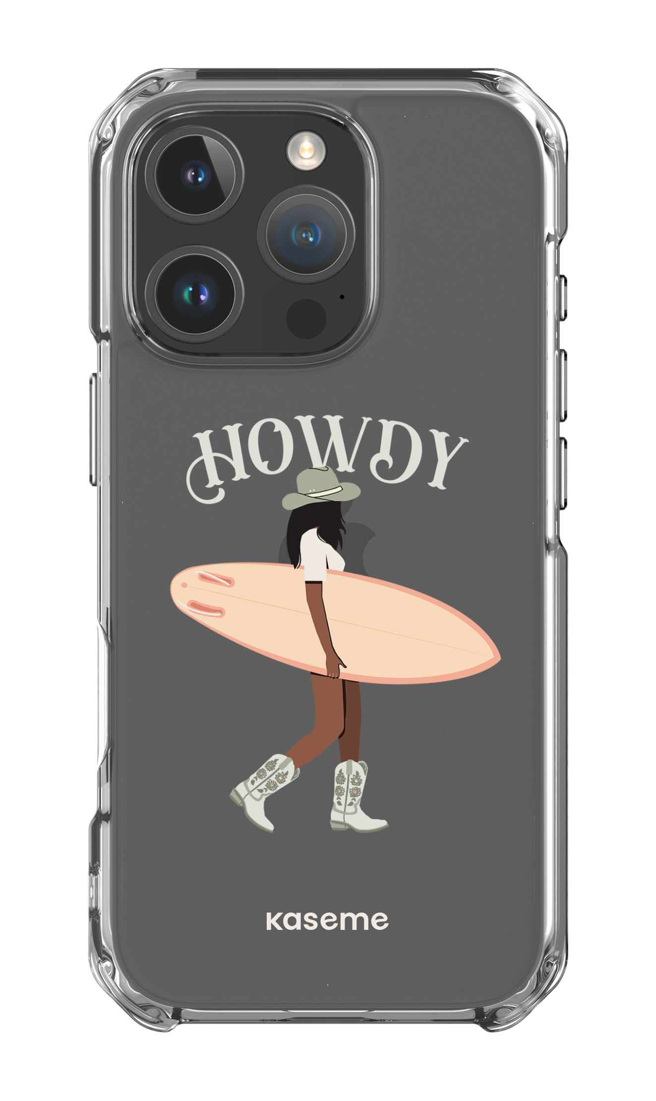 iPhone 16 Pro Clear Case Westsea Green Clear Case -