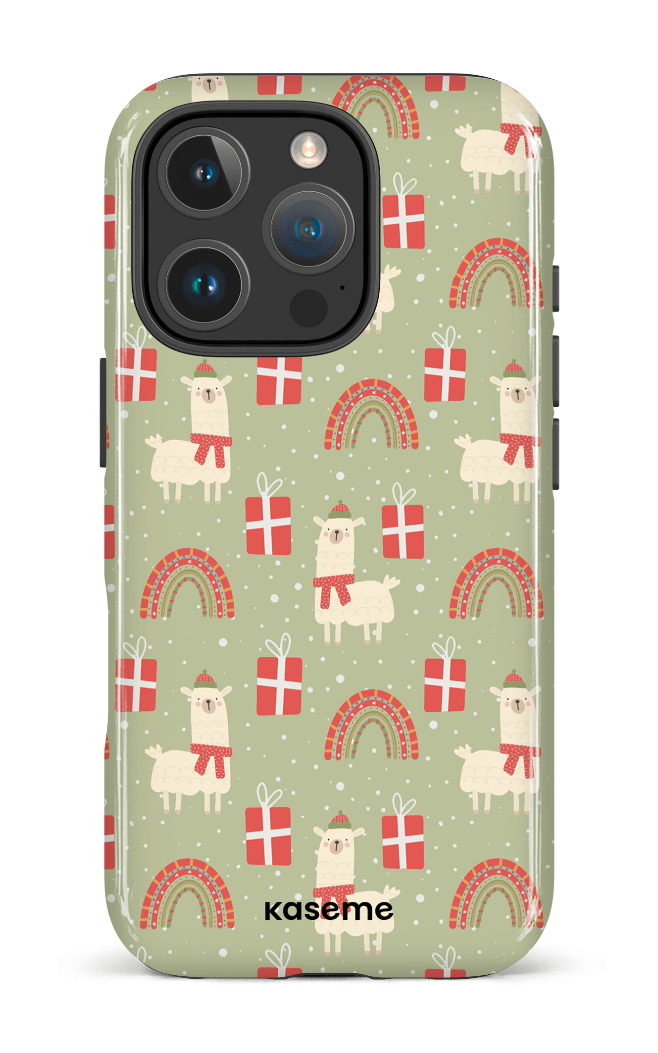 iPhone 16 Pro Impact Case Finley Green -