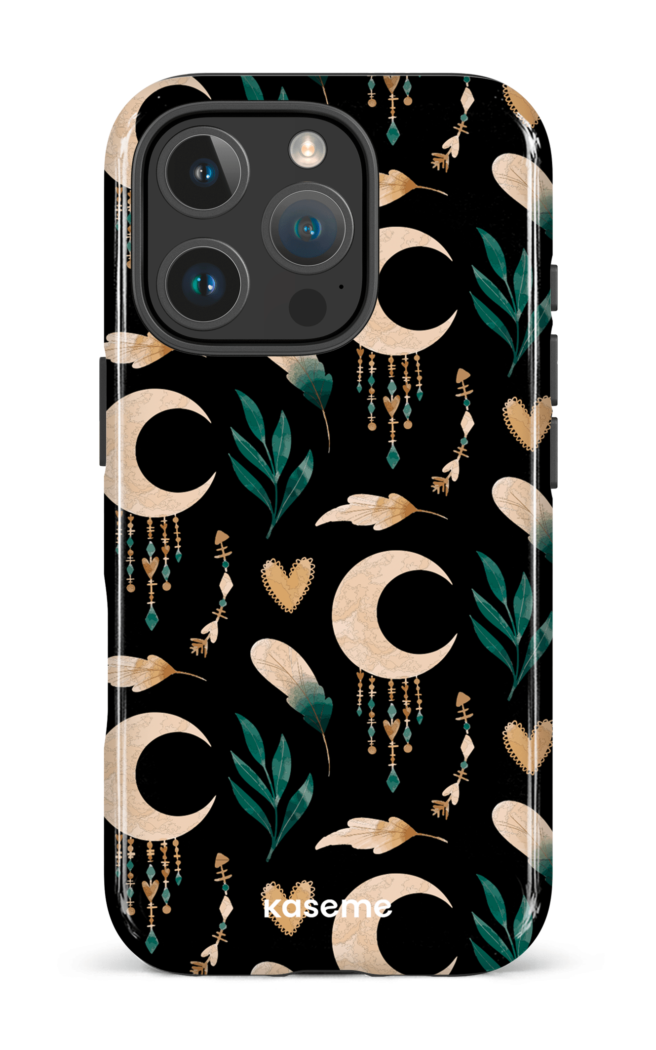 iPhone 16 Pro Impact Case Moonlight black -