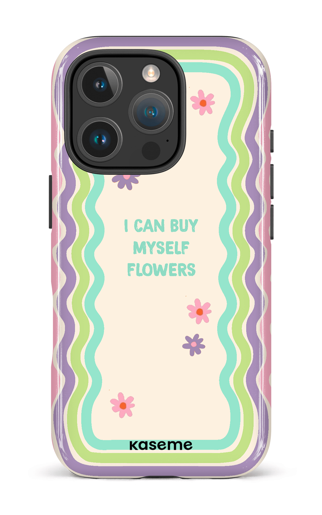 iPhone 16 Pro Impact Case She Can Purple -