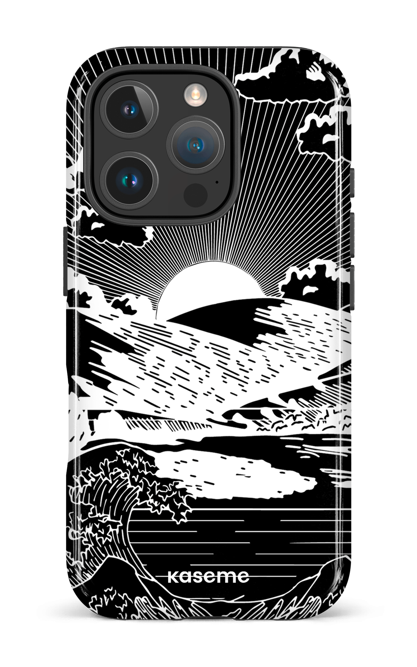 iPhone 16 Pro Impact Case Sunbath black -
