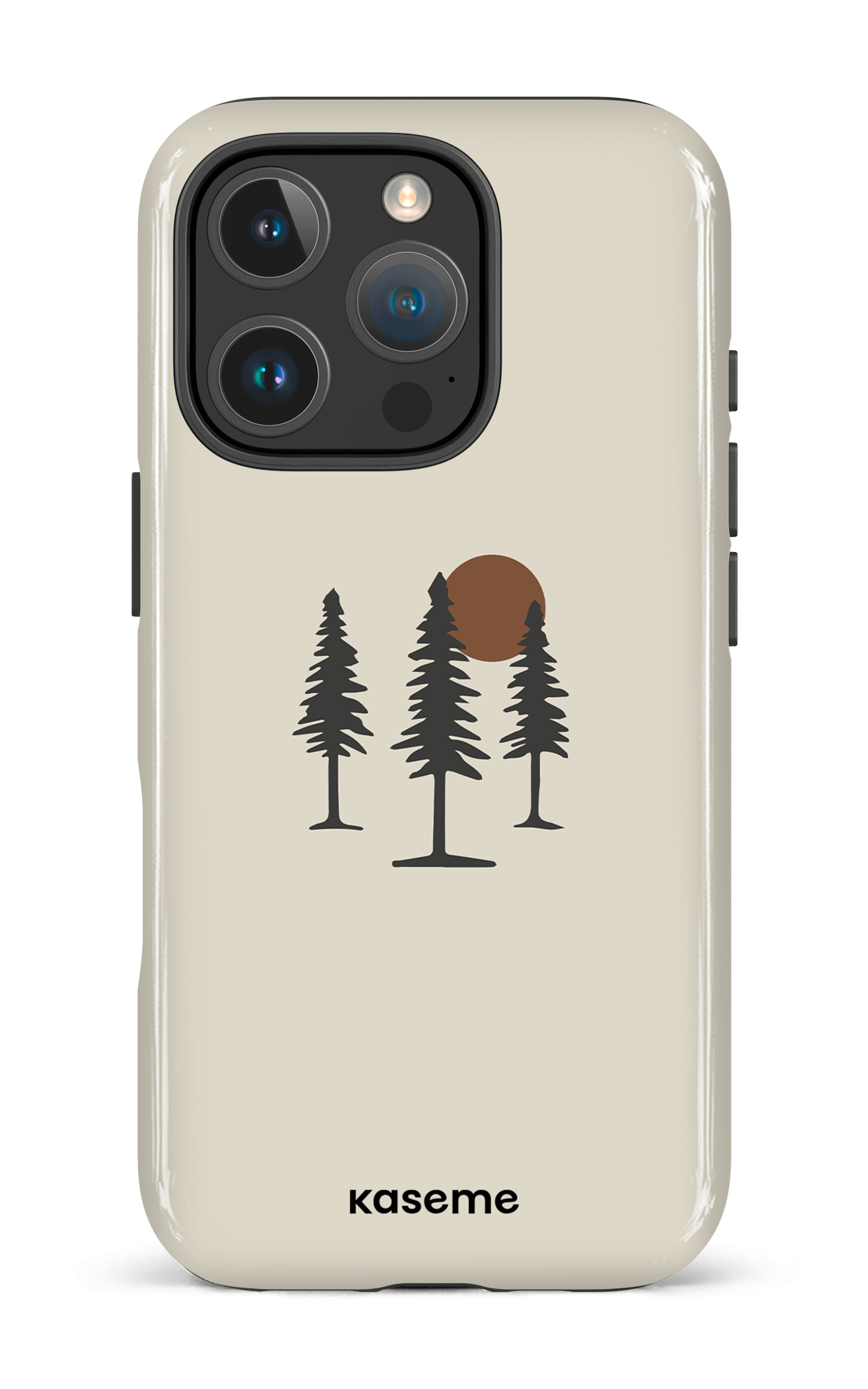 iPhone 16 Pro Impact Case The Great Woods Beige -