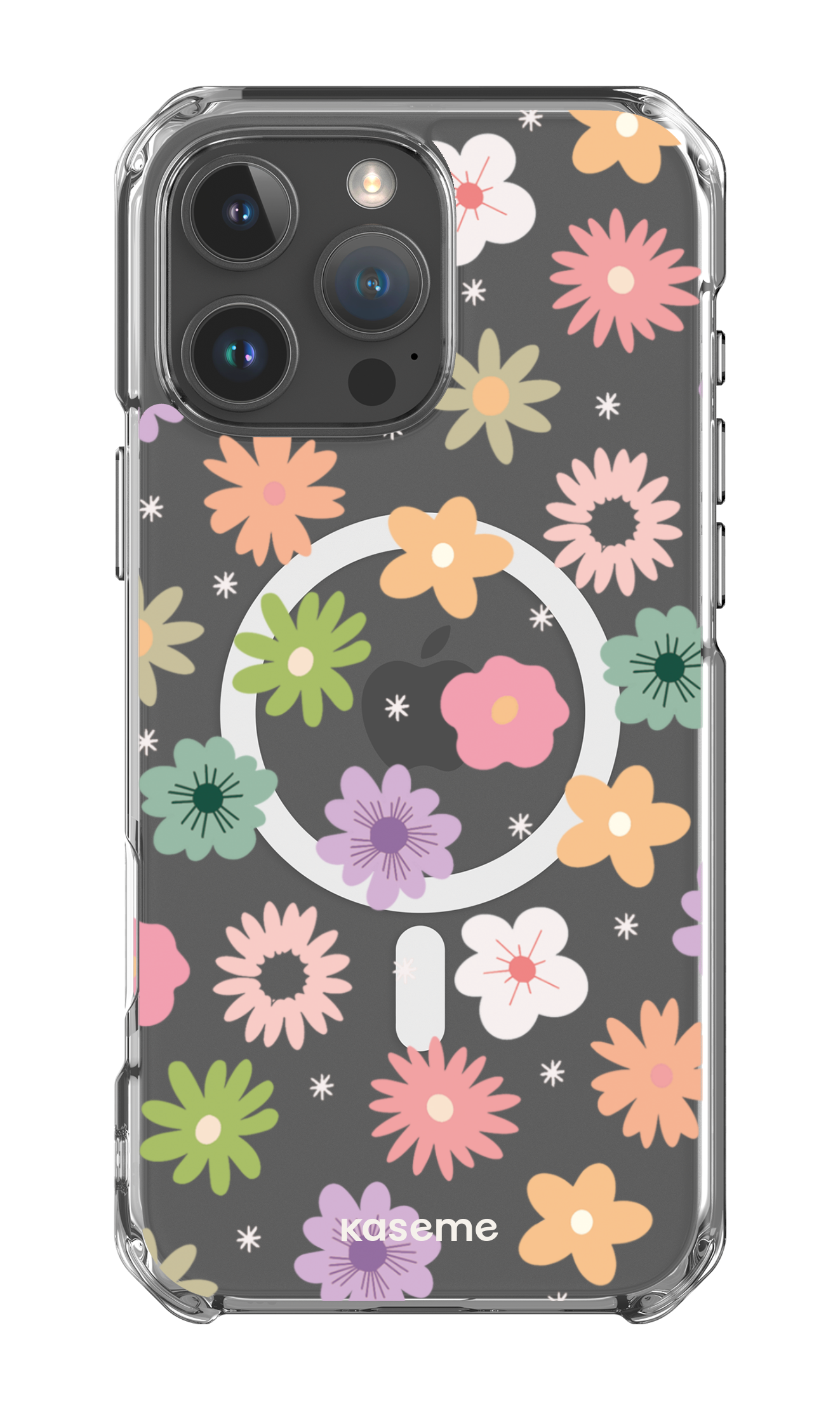 iPhone 16 Pro Max Clear Case Magsafe Adore small Clear Case -