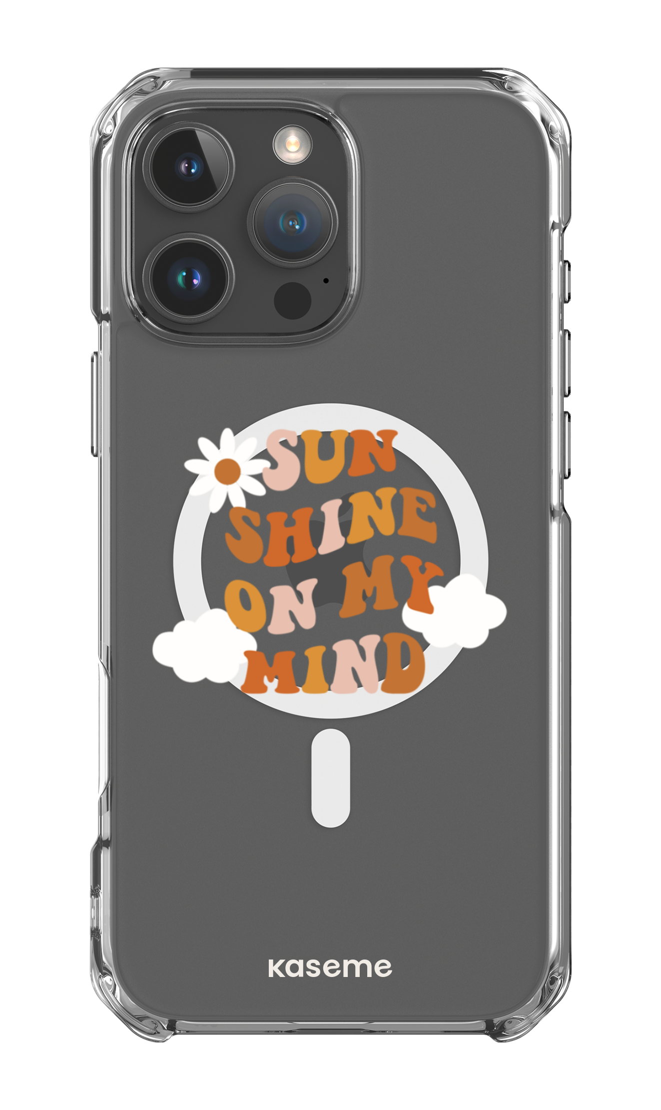 iPhone 16 Pro Max Clear Case Magsafe Cheerful Clear Case -