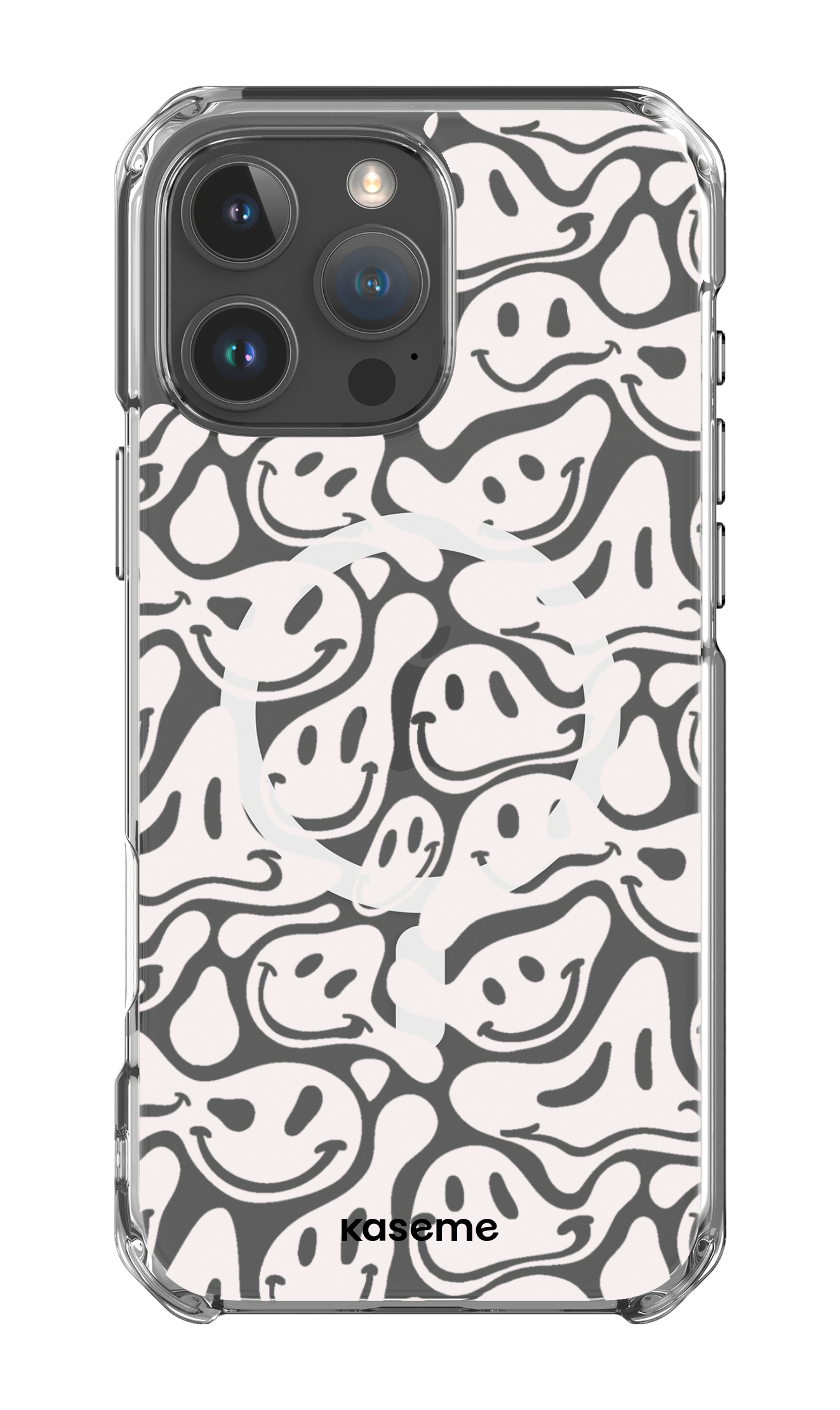 iPhone 16 Pro Max Clear Case Magsafe Dystopia Clear Case -