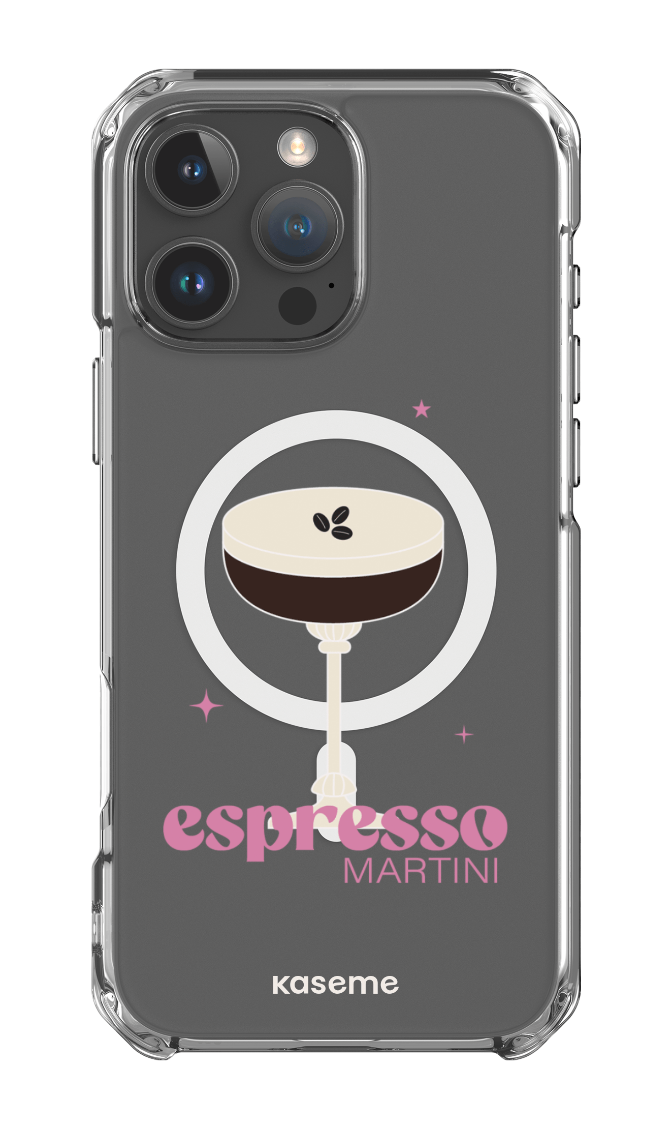 iPhone 16 Pro Max Clear Case Magsafe Hold My Tiny Clear Case -