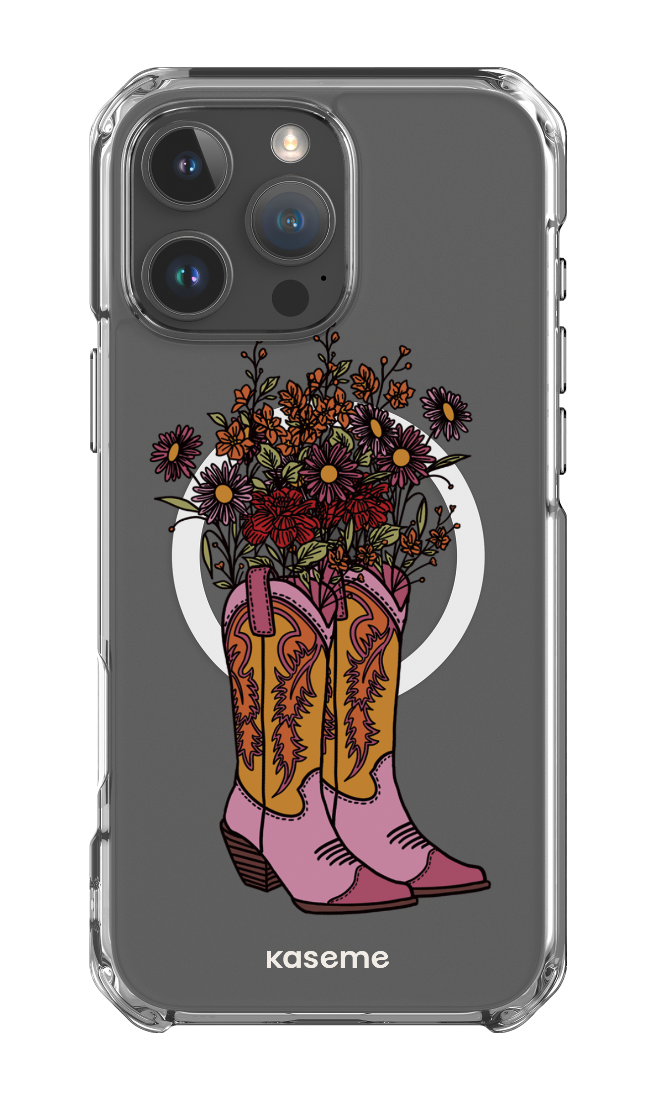 iPhone 16 Pro Max Clear Case Magsafe Howdy Clear Case -