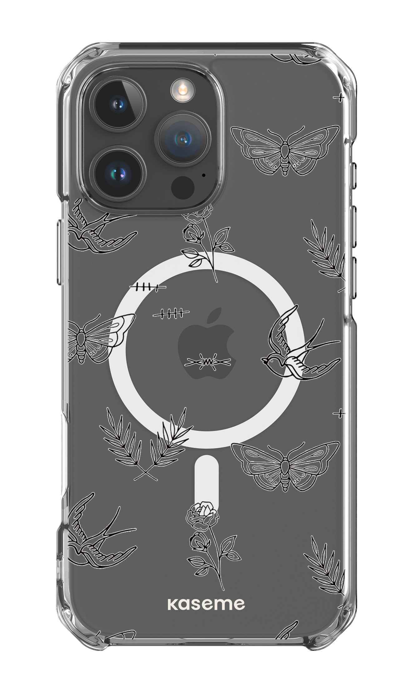 iPhone 16 Pro Max Clear Case Magsafe Ink Clear Case -