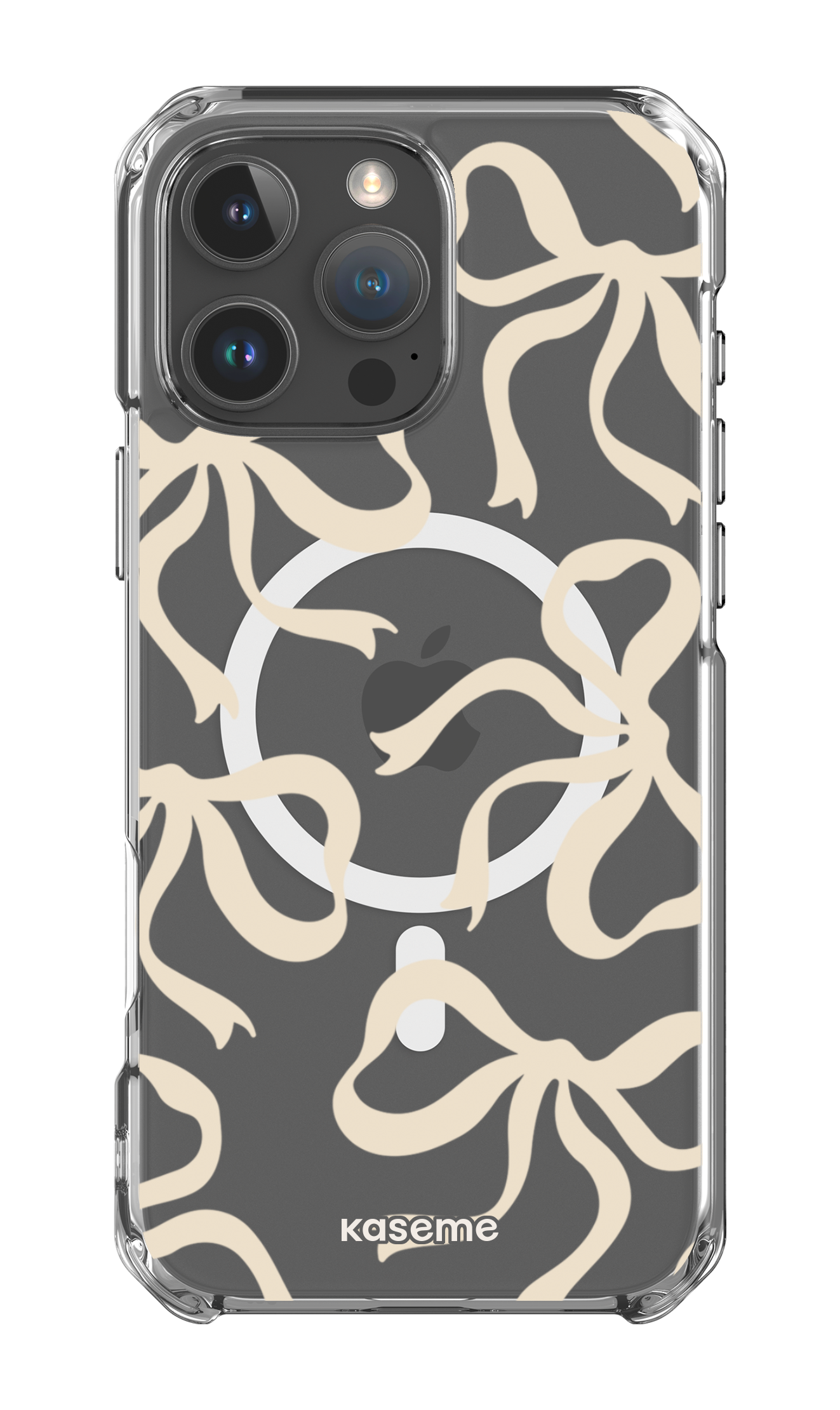 iPhone 16 Pro Max Clear Case Magsafe Lace Clear Case -