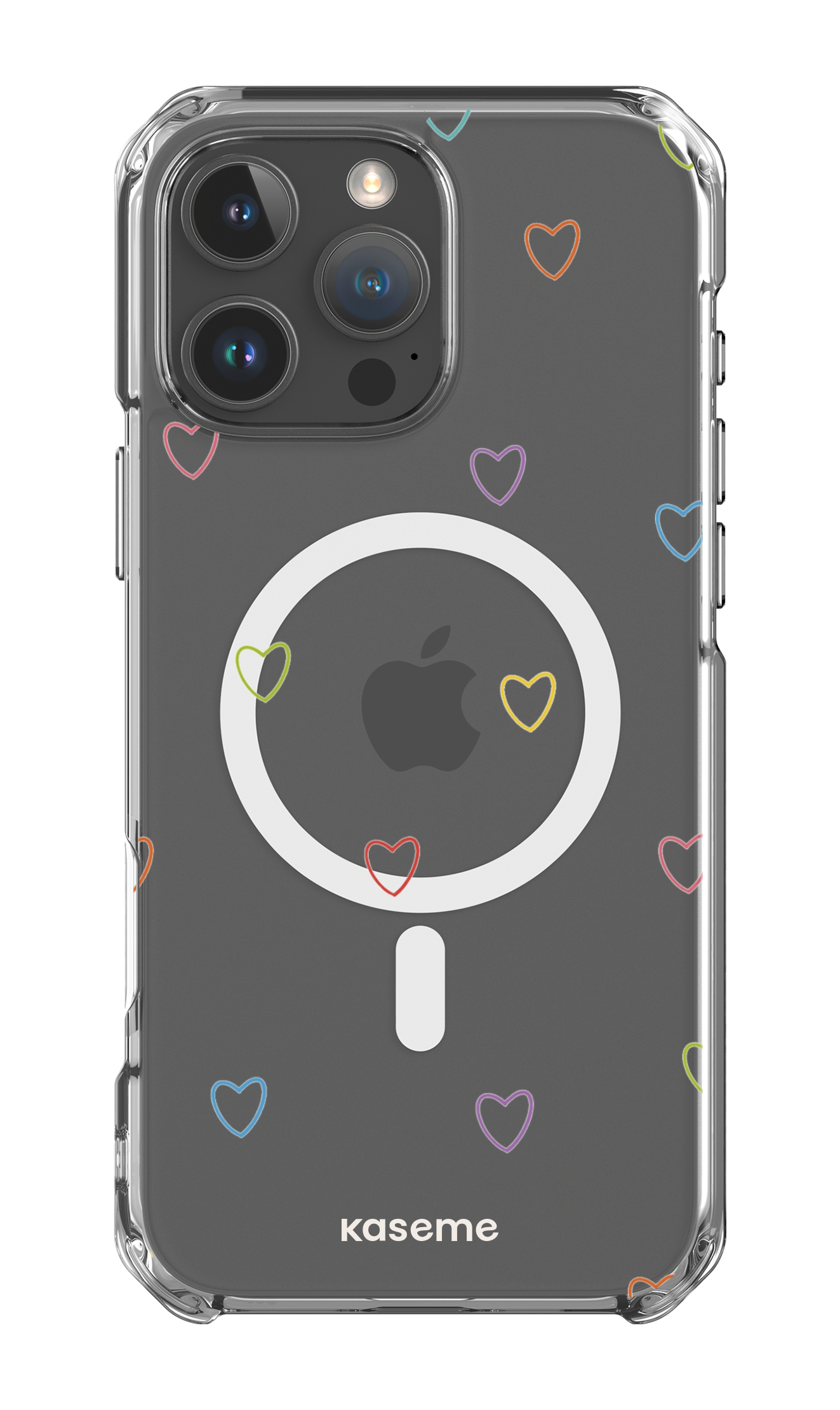 iPhone 16 Pro Max Clear Case Magsafe Love Wins Clear Case -
