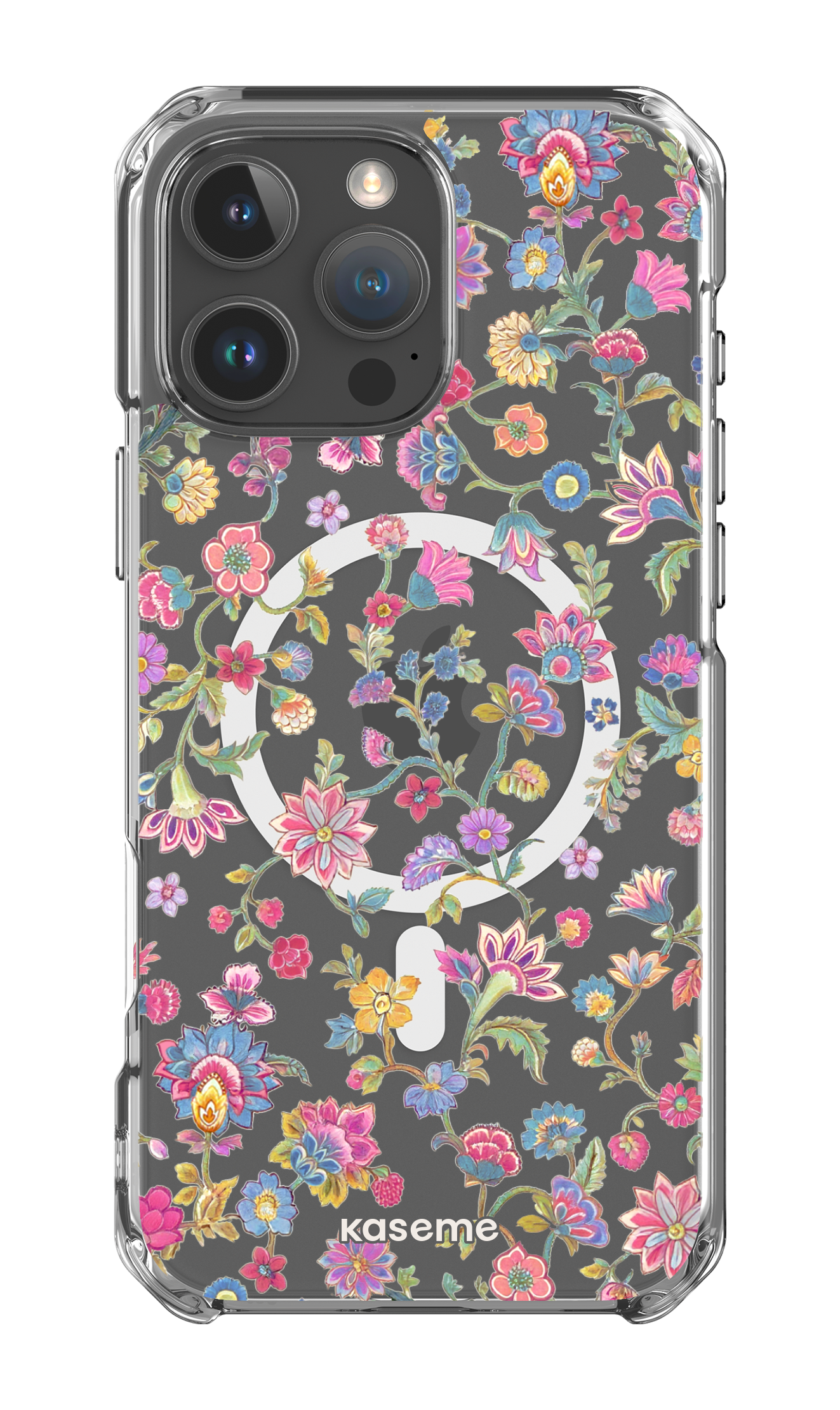 iPhone 16 Pro Max Clear Case Magsafe Secret Garden Clear Case -