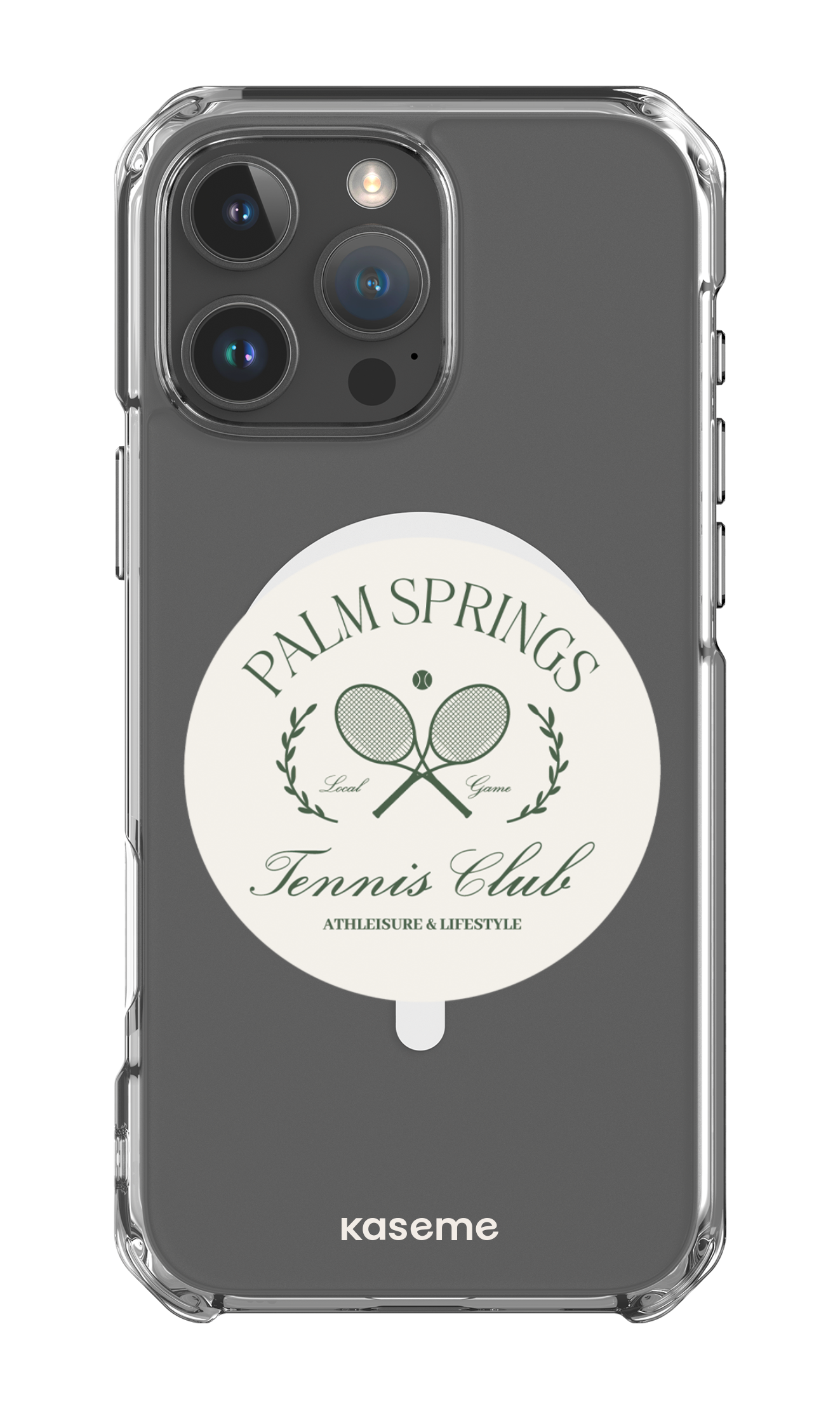 iPhone 16 Pro Max Clear Case Magsafe Serve it up Clear Case -