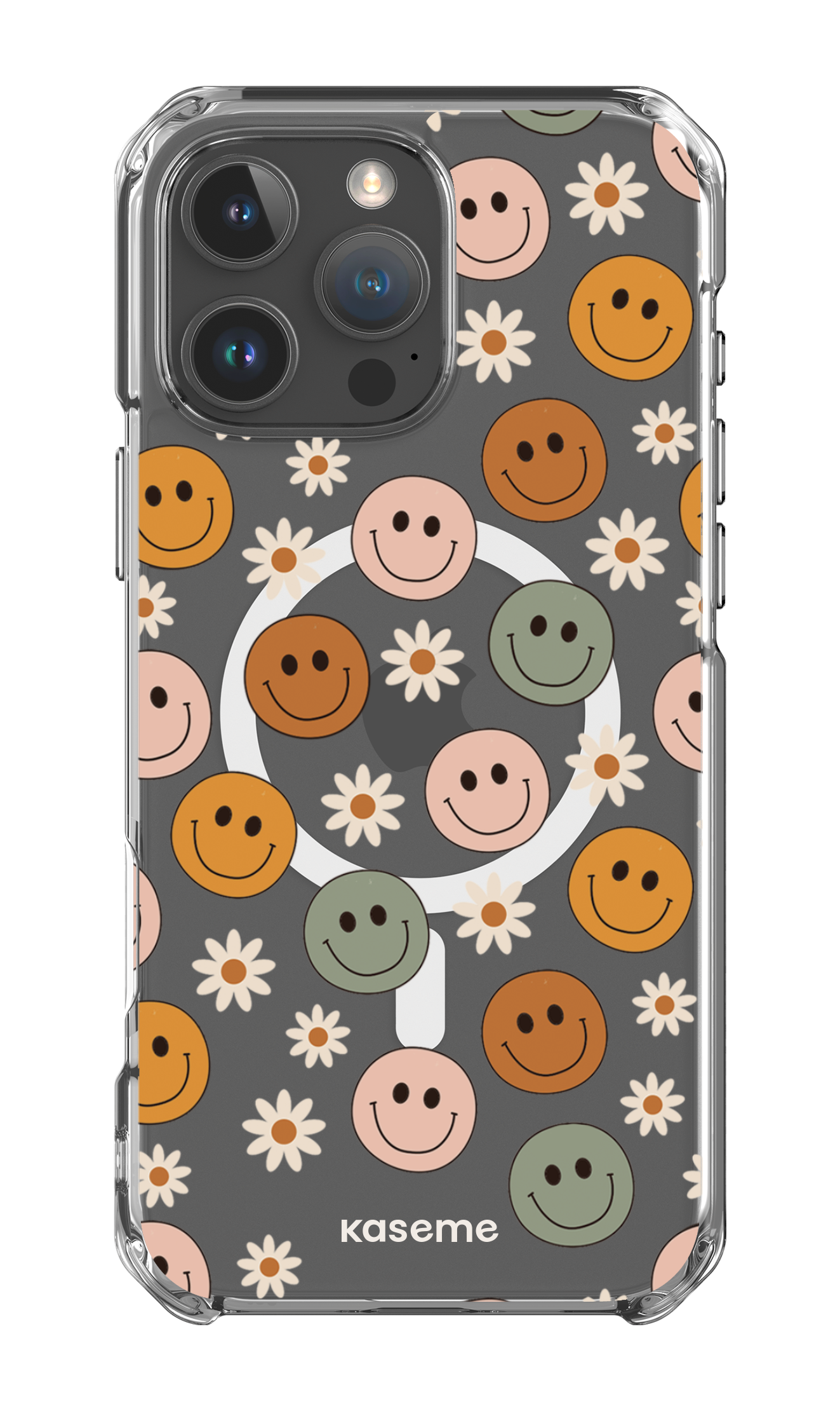 iPhone 16 Pro Max Clear Case Magsafe Smirk Clear Case -