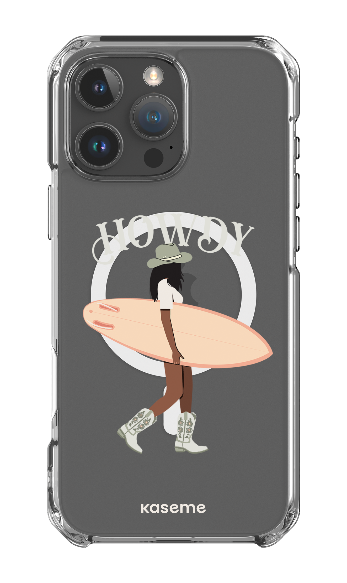 iPhone 16 Pro Max Clear Case Magsafe Westsea Green Clear Case -