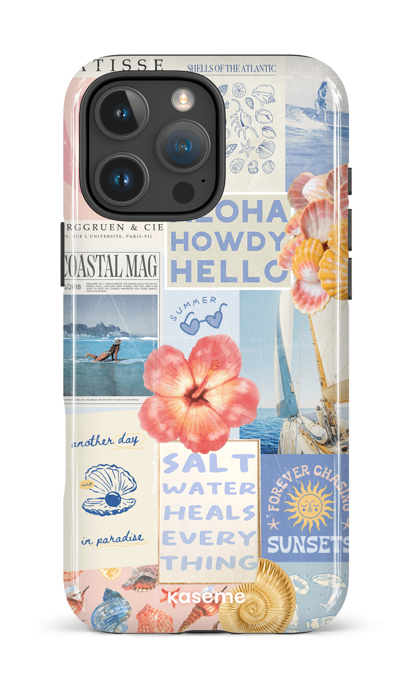 iPhone 16 Pro Max Impact Case Coastal -
