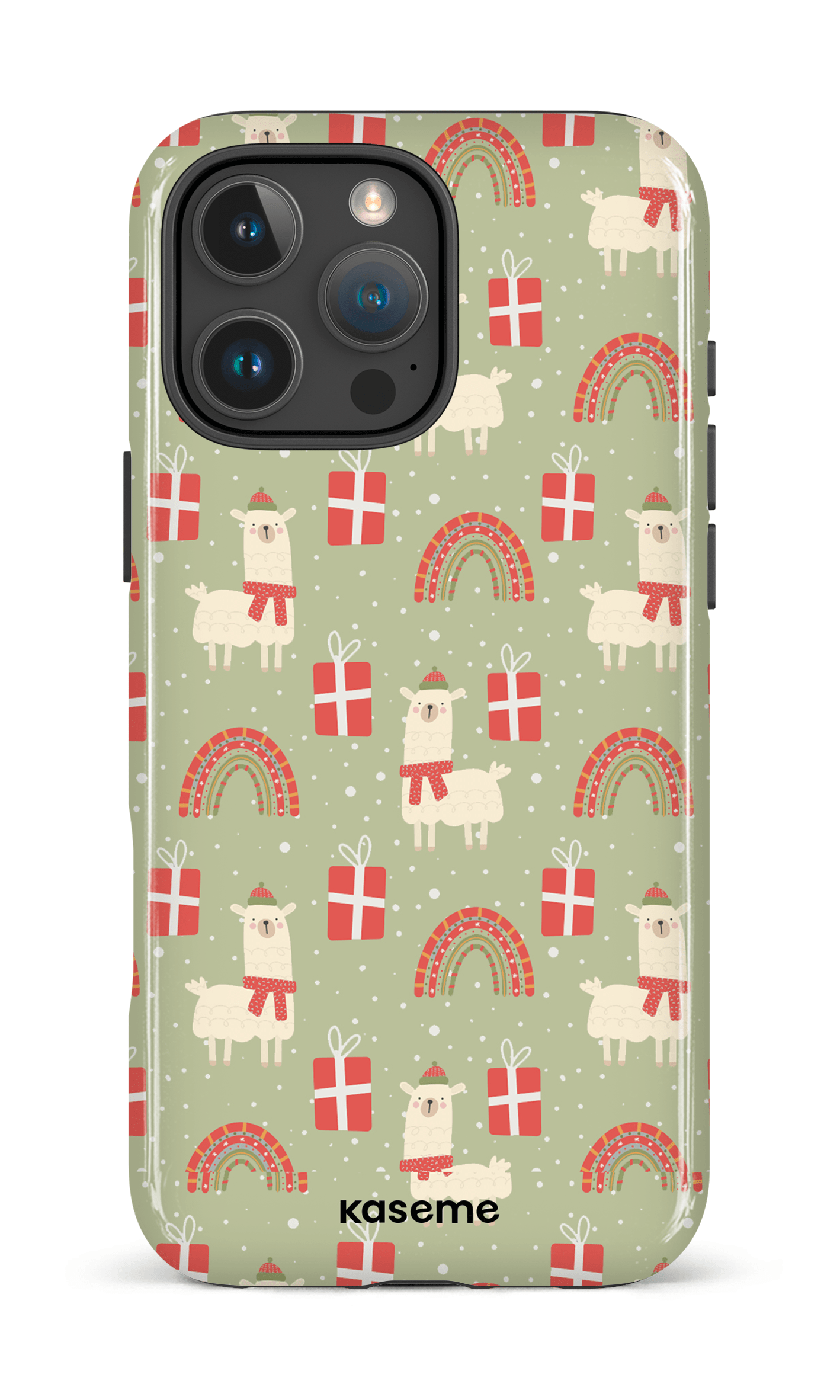 iPhone 16 Pro Max Impact Case Finley Green -