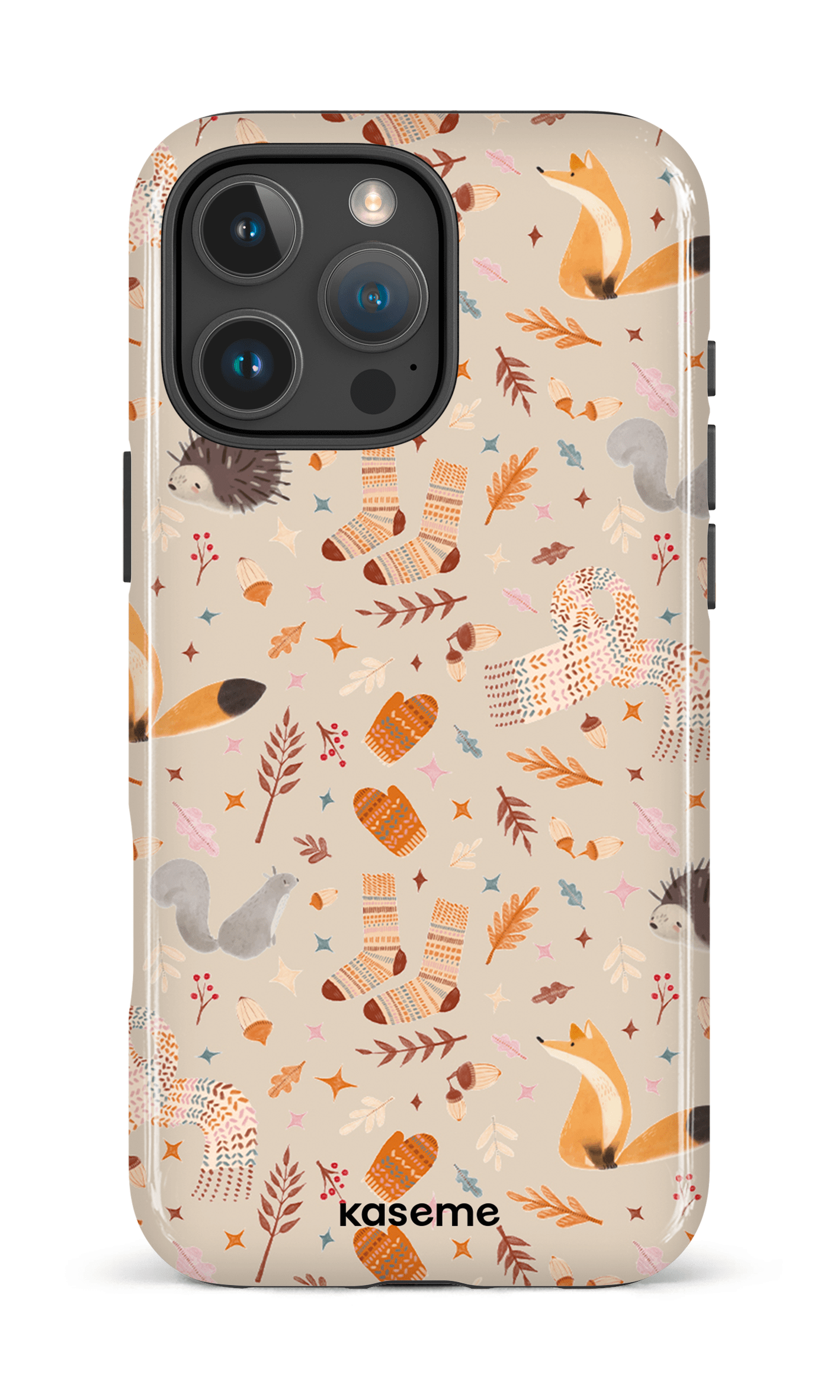 iPhone 16 Pro Max Impact Case Foggy beige -