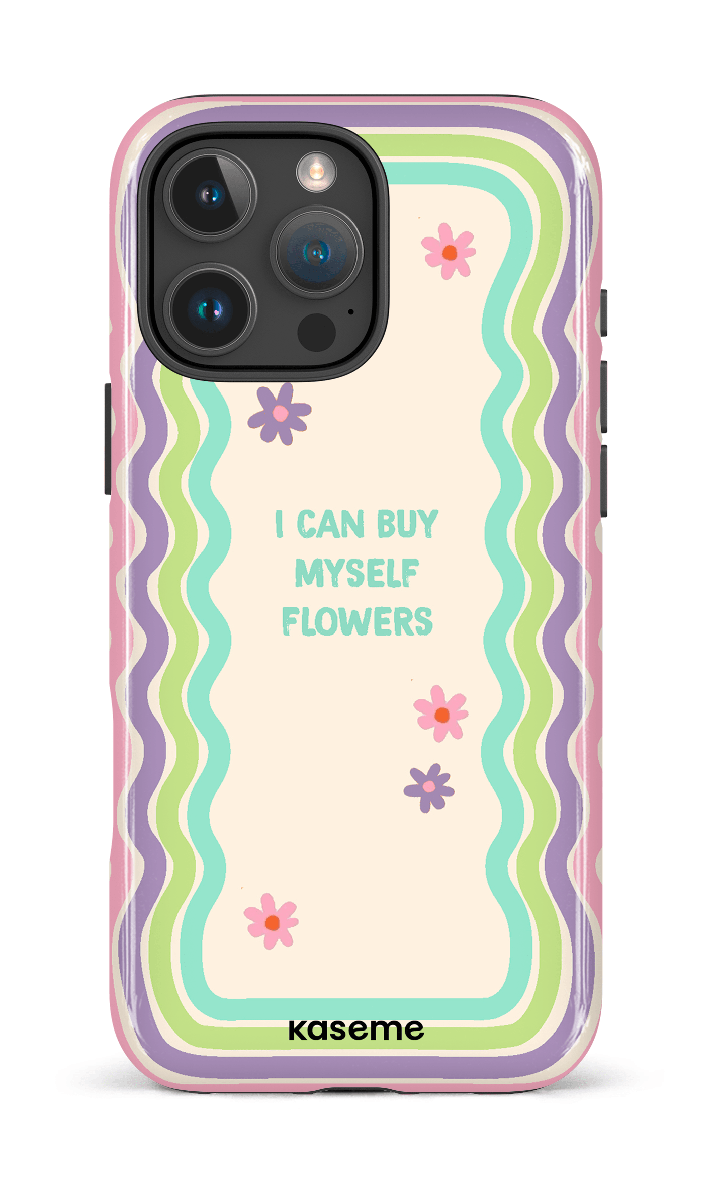 iPhone 16 Pro Max Impact Case She Can Purple -