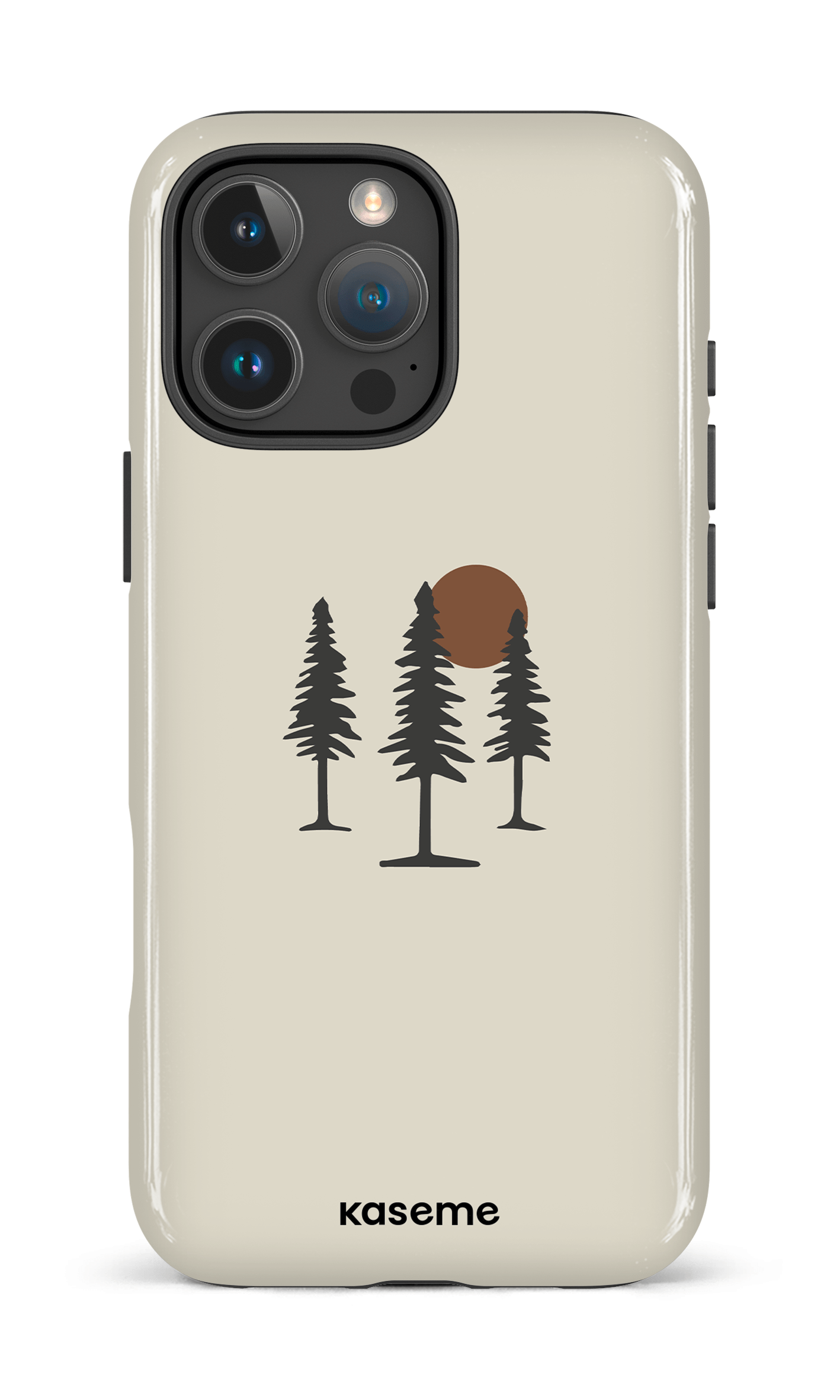 iPhone 16 Pro Max Impact Case The Great Woods Beige -