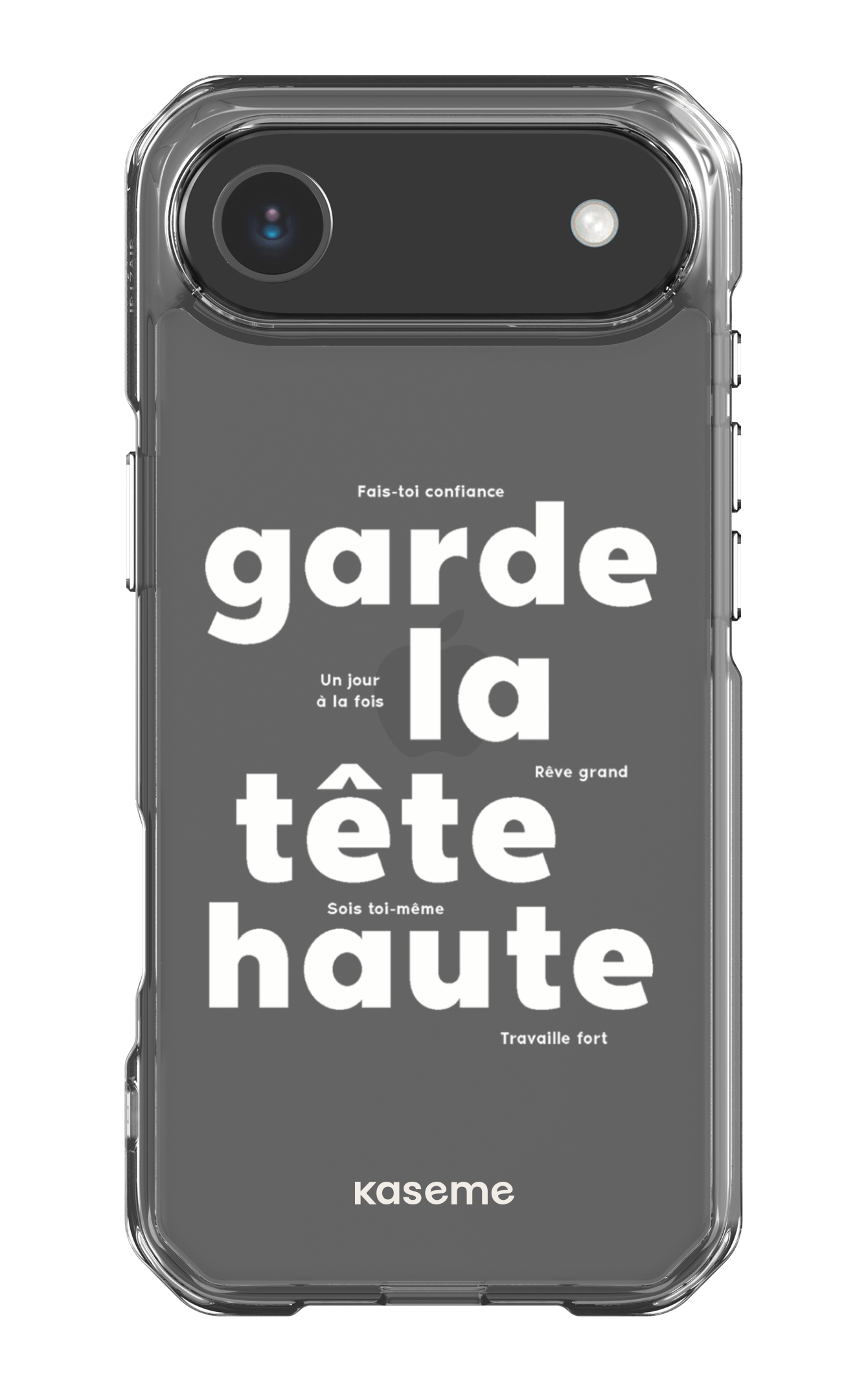 iPhone 17 Air Clear Case État d'esprit Clear Case -