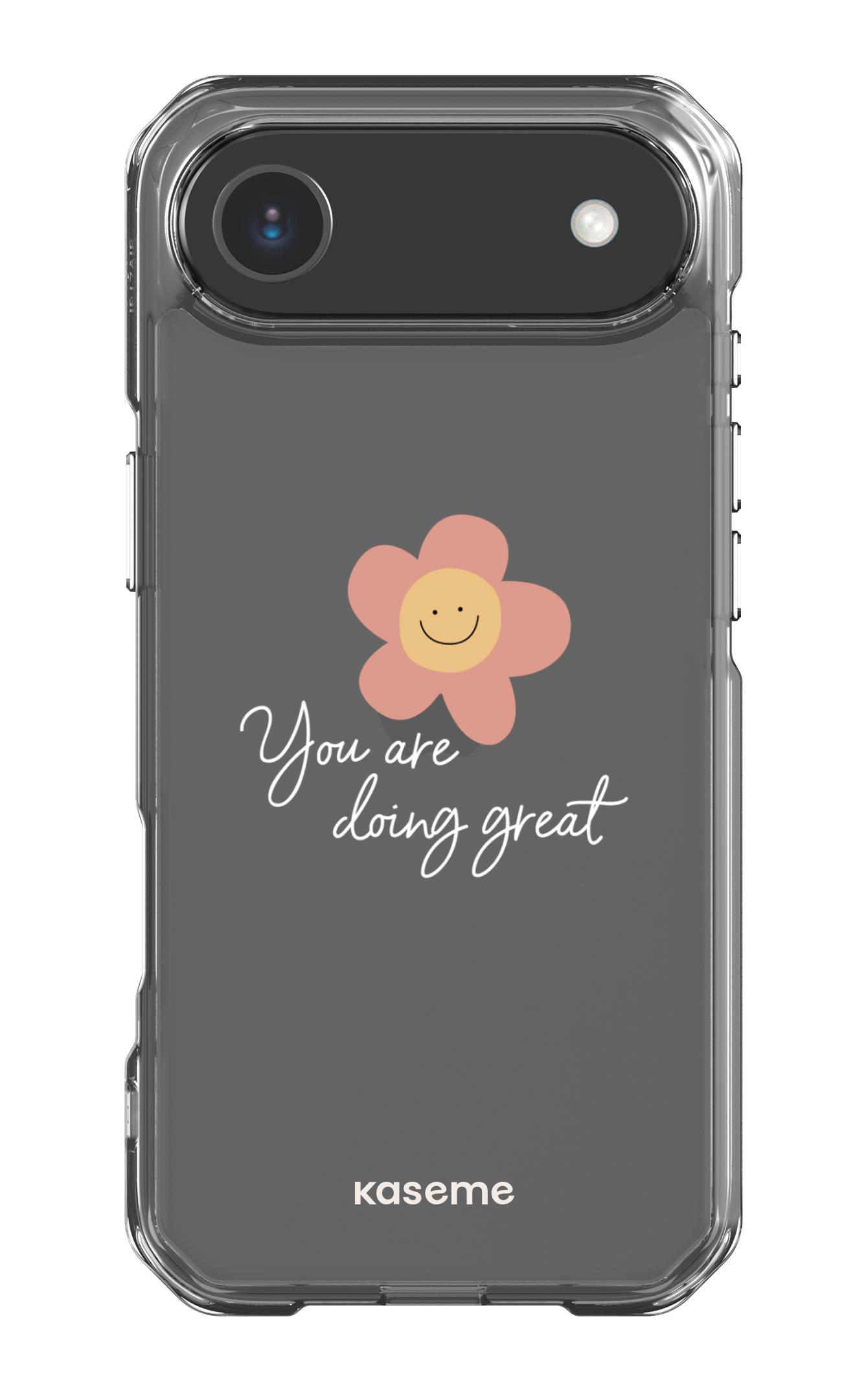 iPhone 17 Air Clear Case Keep going Clear Case -
