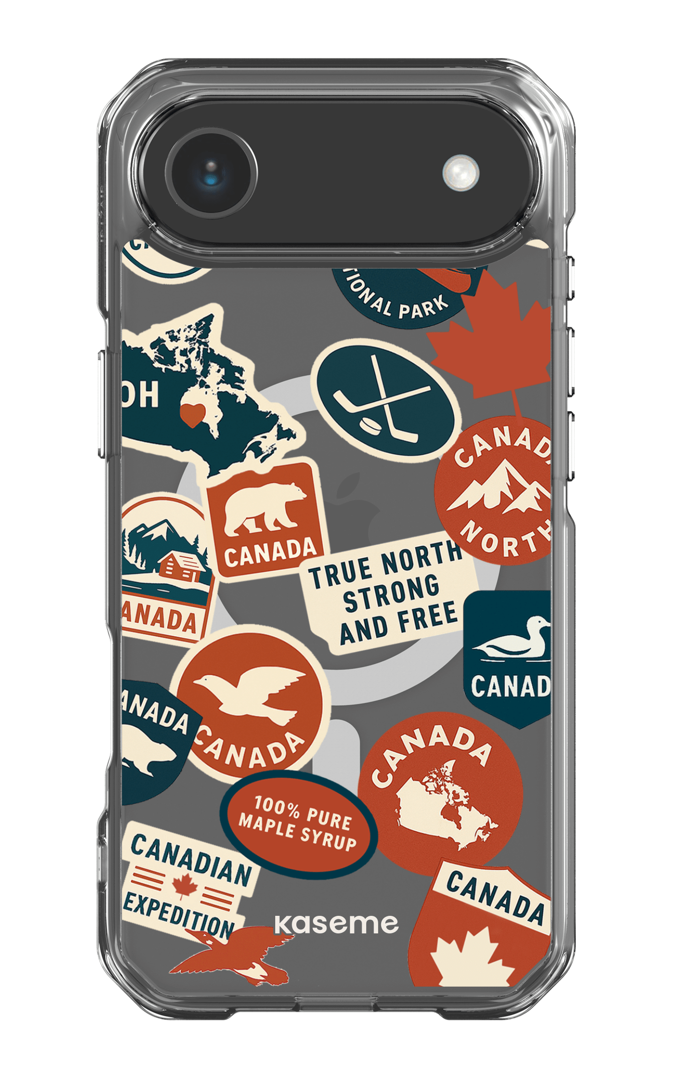 iPhone 17 Air Clear Case Magsafe Oh Maple Clear Case -