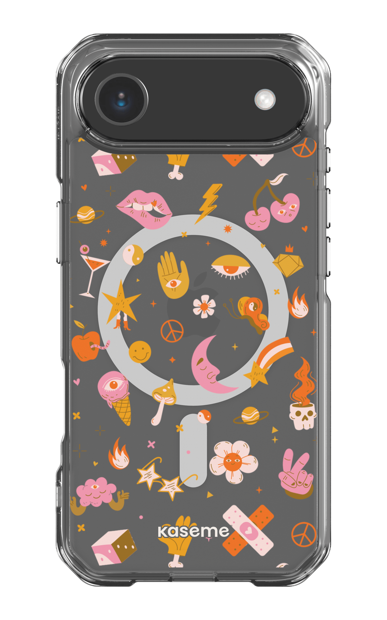 iPhone 17 Air Clear Case Magsafe Psycho Clear Case -