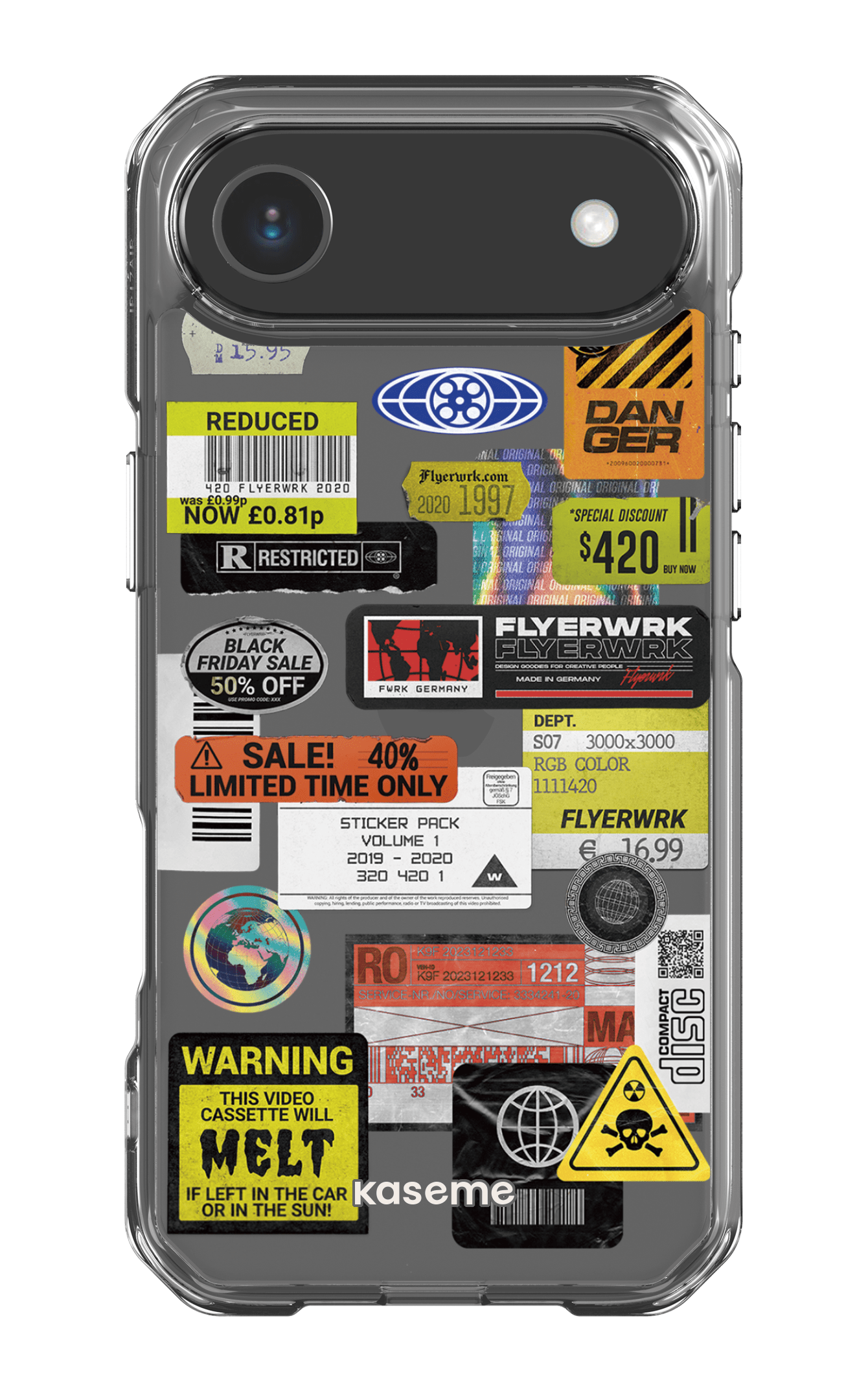 iPhone 17 Air Clear Case Melt Clear Case -