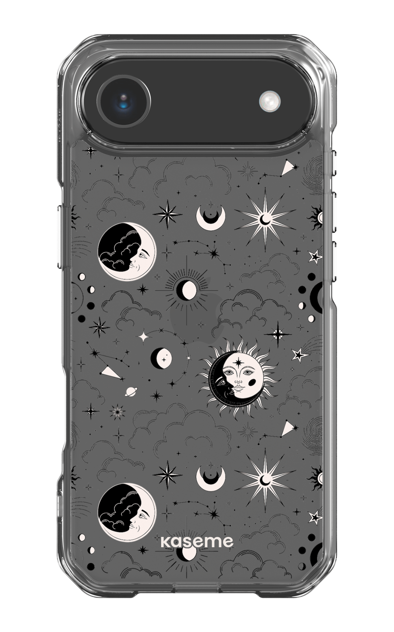 iPhone 17 Air Clear Case Milky Way White Clear Case -