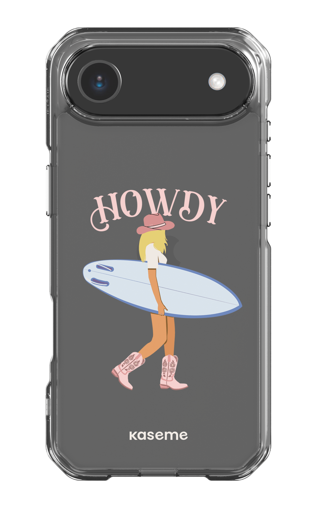 iPhone 17 Air Clear Case Westsea Pink Clear Case -