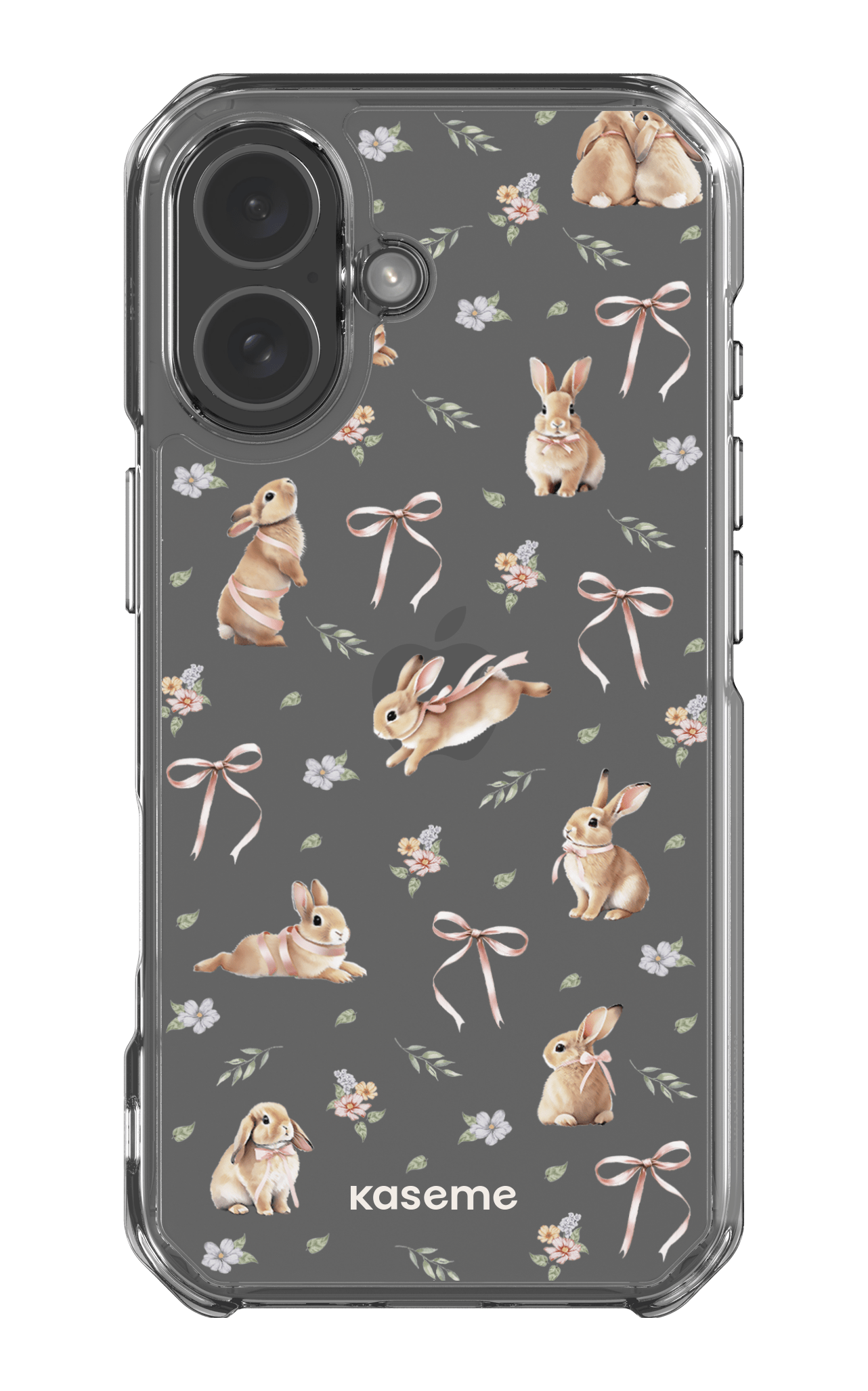 iPhone 17 Clear Case Bunny Bloom Clear Case -