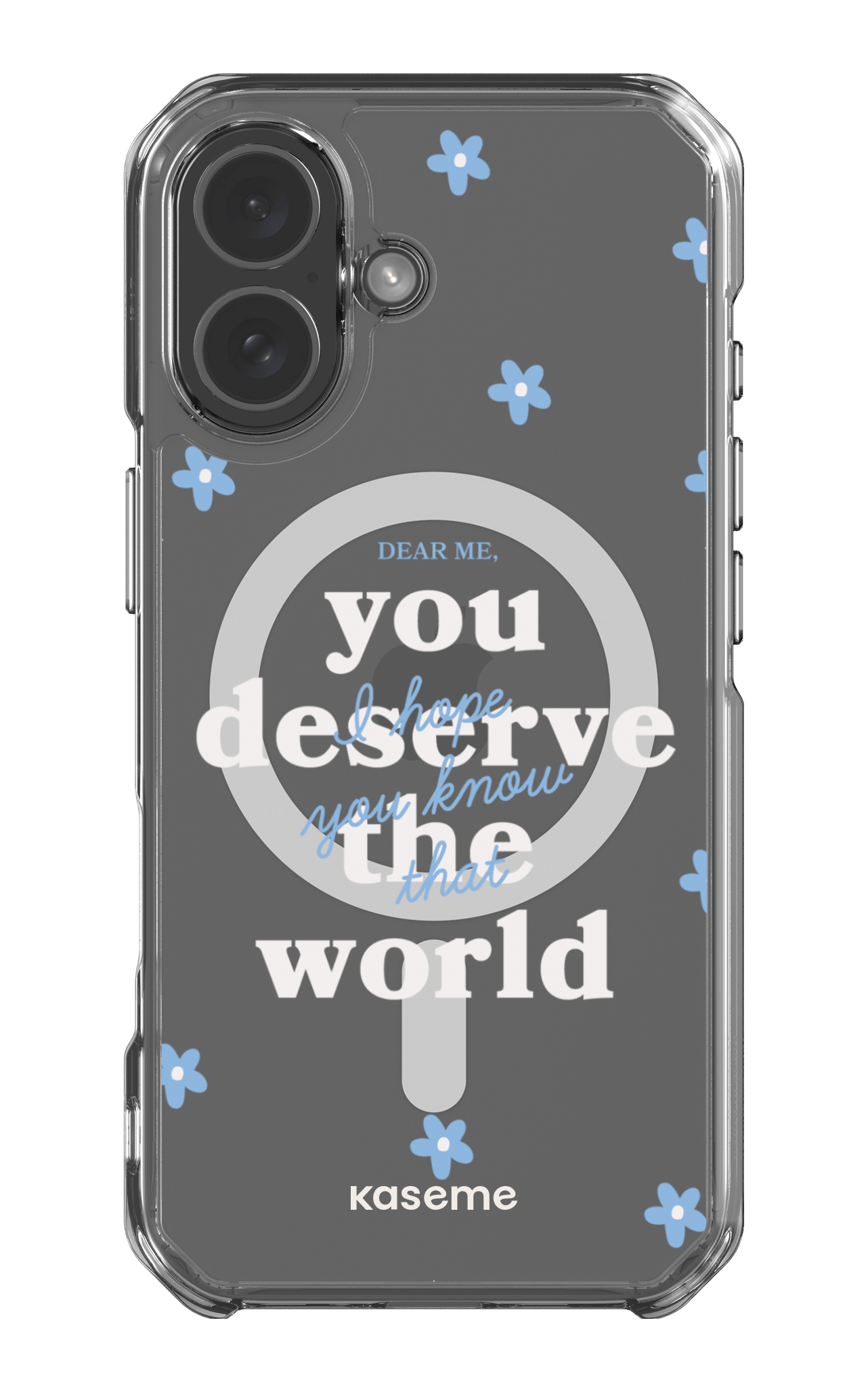 iPhone 17 Clear Case Magsafe Dear Me Clear Case -