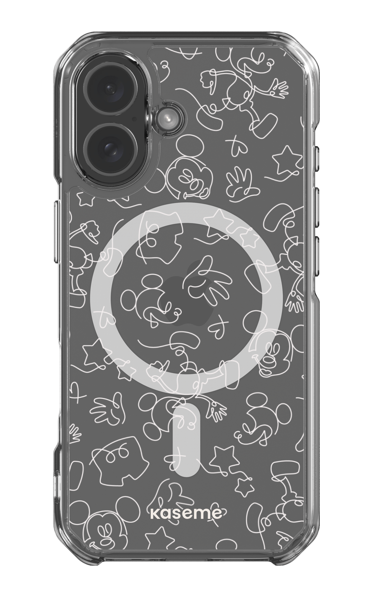 iPhone 17 Clear Case Magsafe Doodle Clear Case -