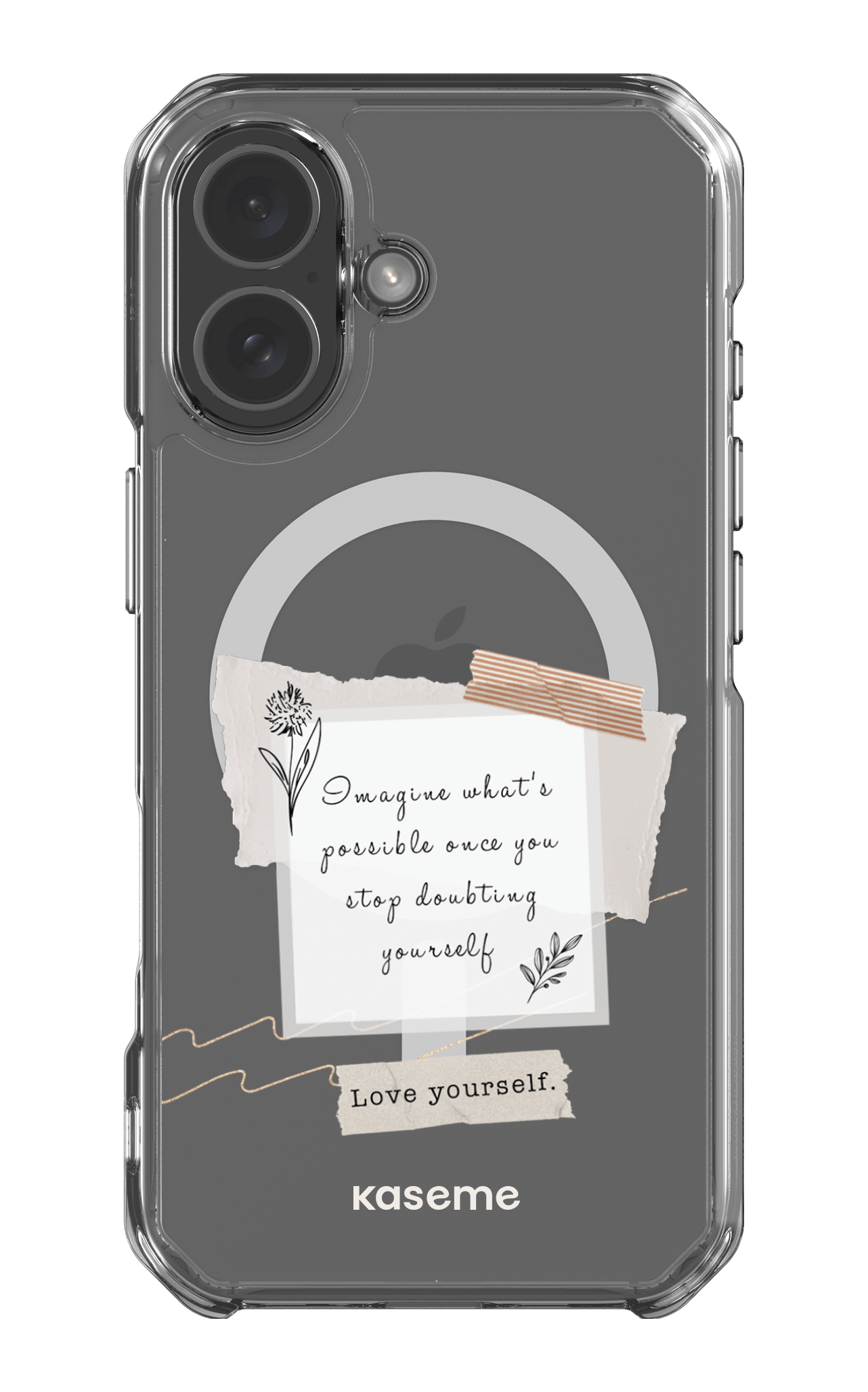 iPhone 17 Clear Case Magsafe Faith Clear Case -