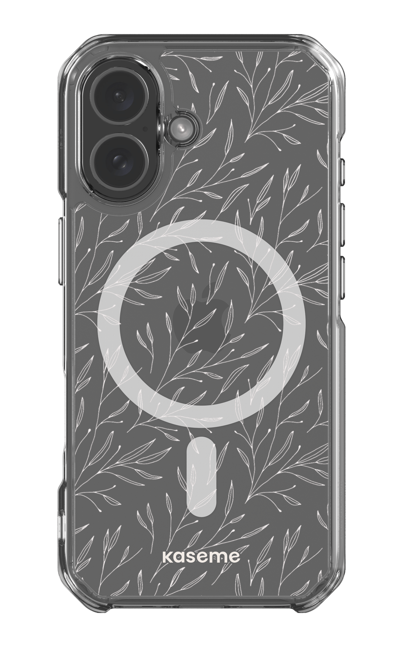 iPhone 17 Clear Case Magsafe Hibiscus Clear Case -