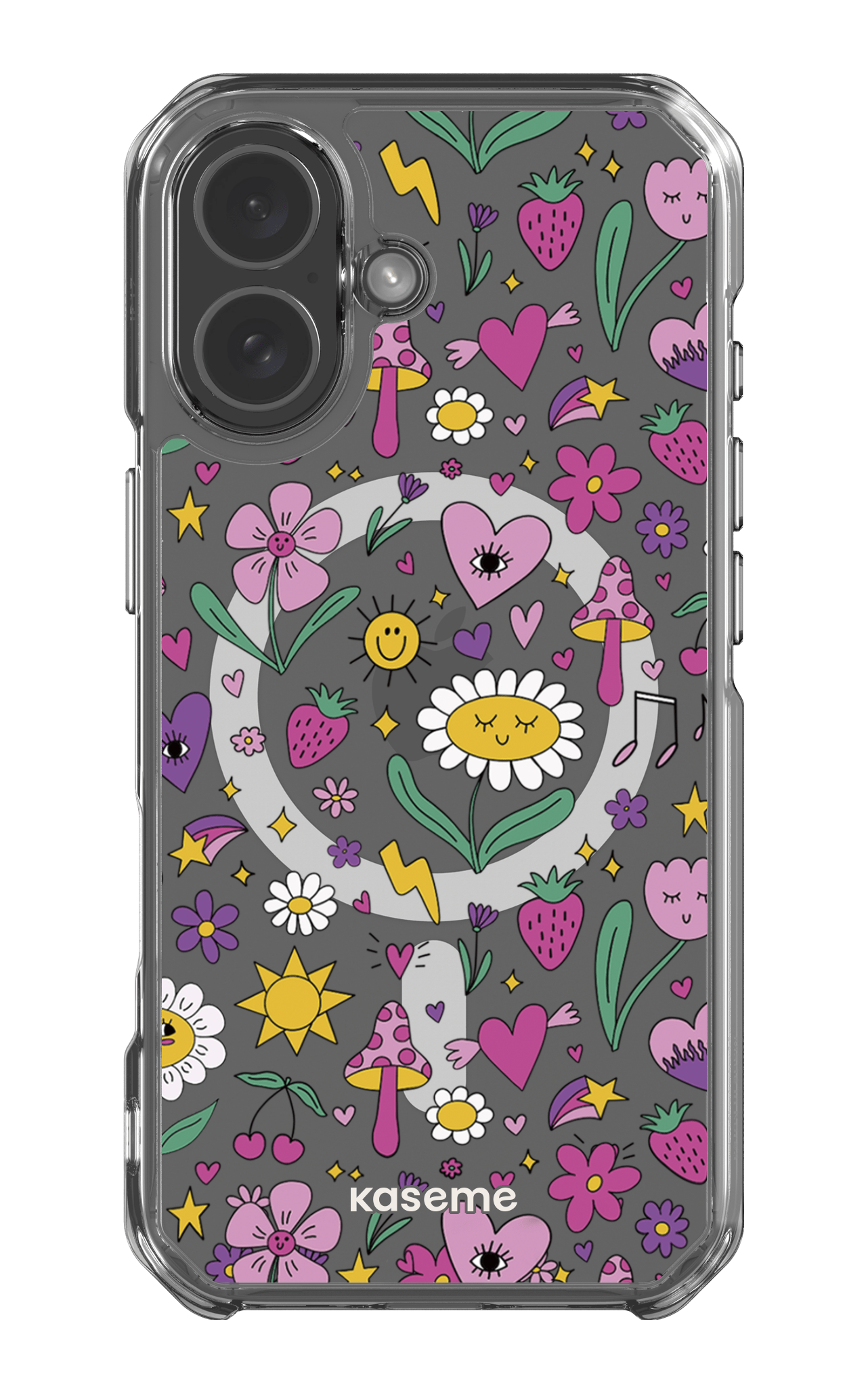 iPhone 17 Clear Case Magsafe Hypnotize Clear Case -