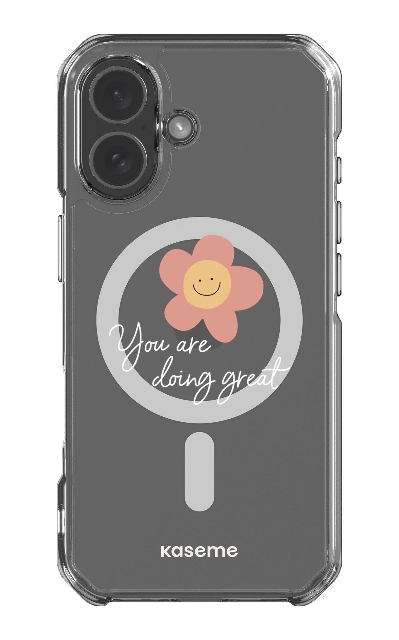 iPhone 17 Clear Case Magsafe Keep going Clear Case -