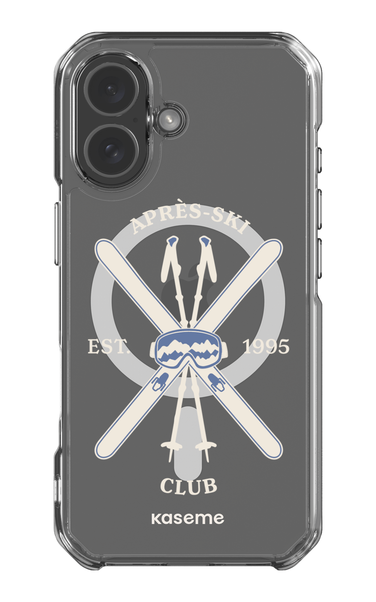 iPhone 17 Clear Case Magsafe Off-Track Clear Case -