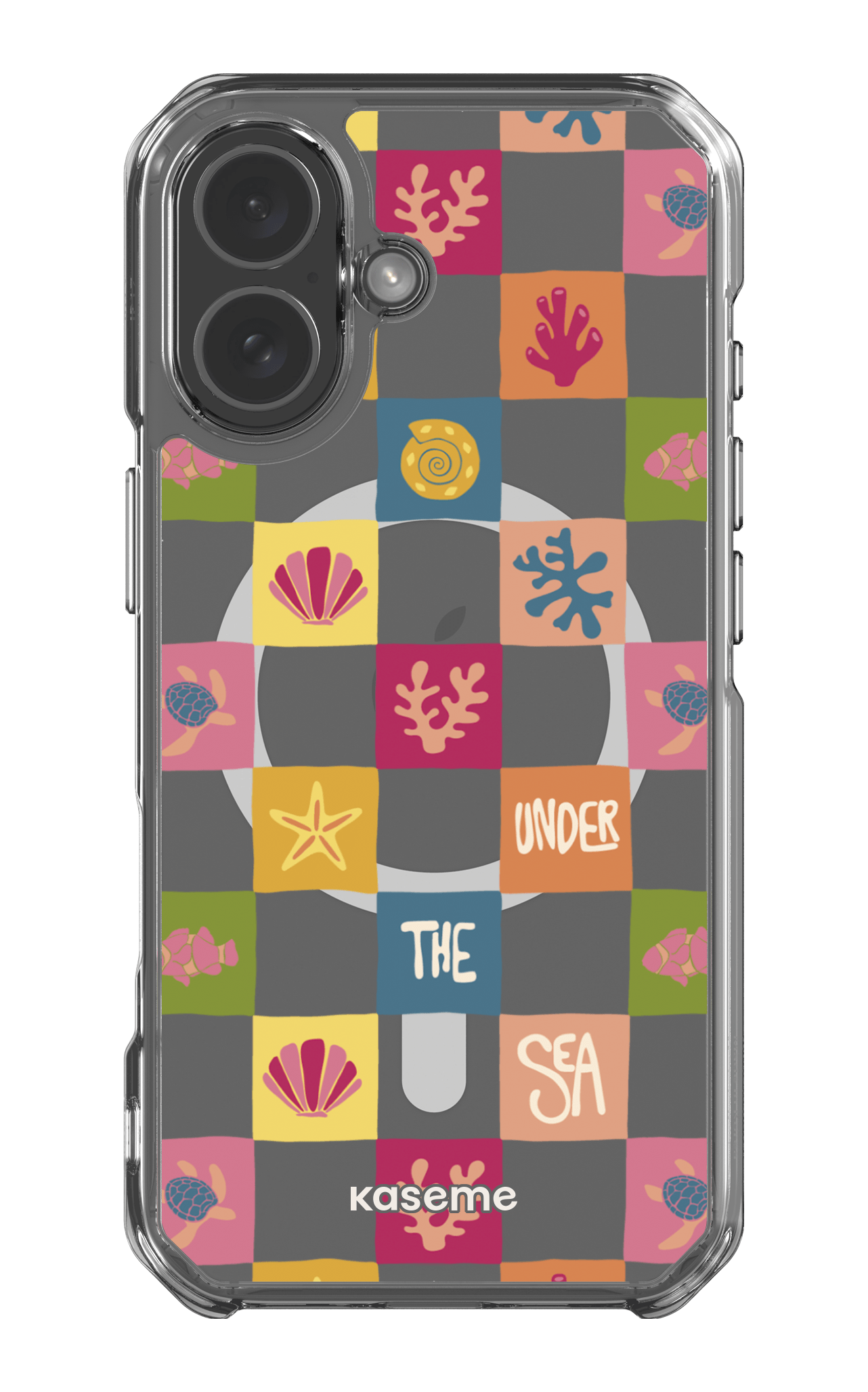 iPhone 17 Clear Case Magsafe Under the sea Clear Case -