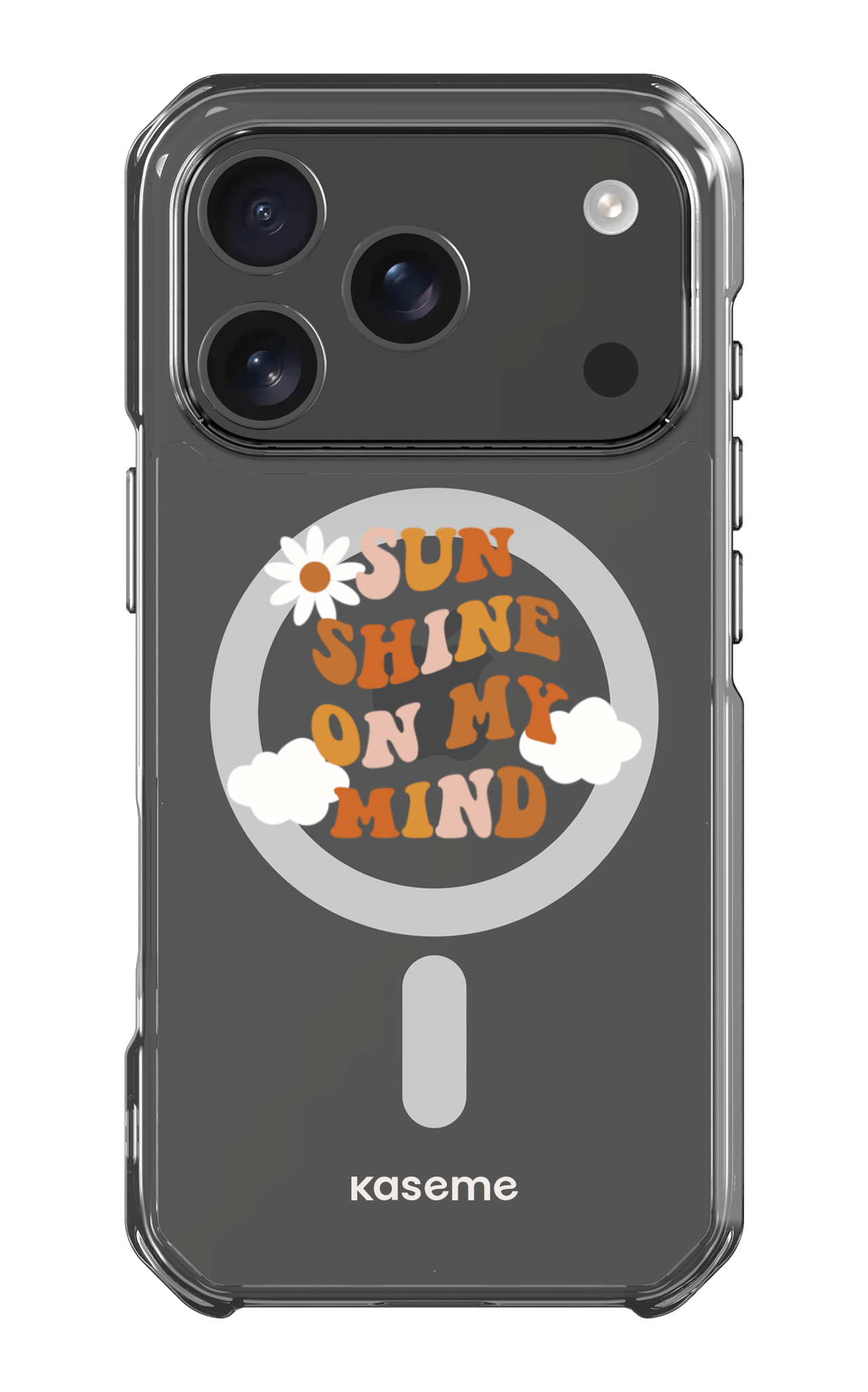 iPhone 17 Pro Clear Case Magsafe Cheerful Clear Case -