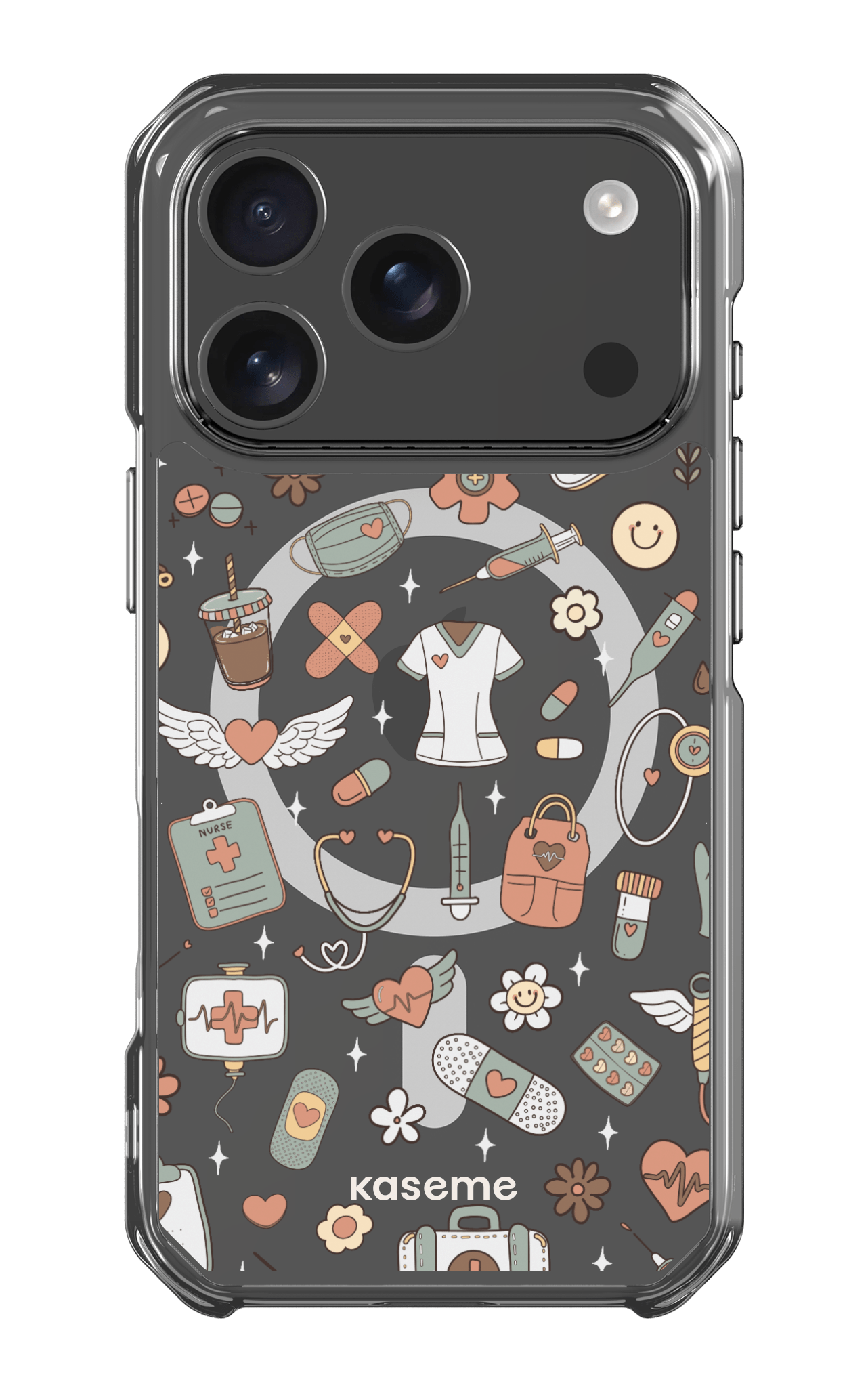 iPhone 17 Pro Clear Case Magsafe Code Clear Case -