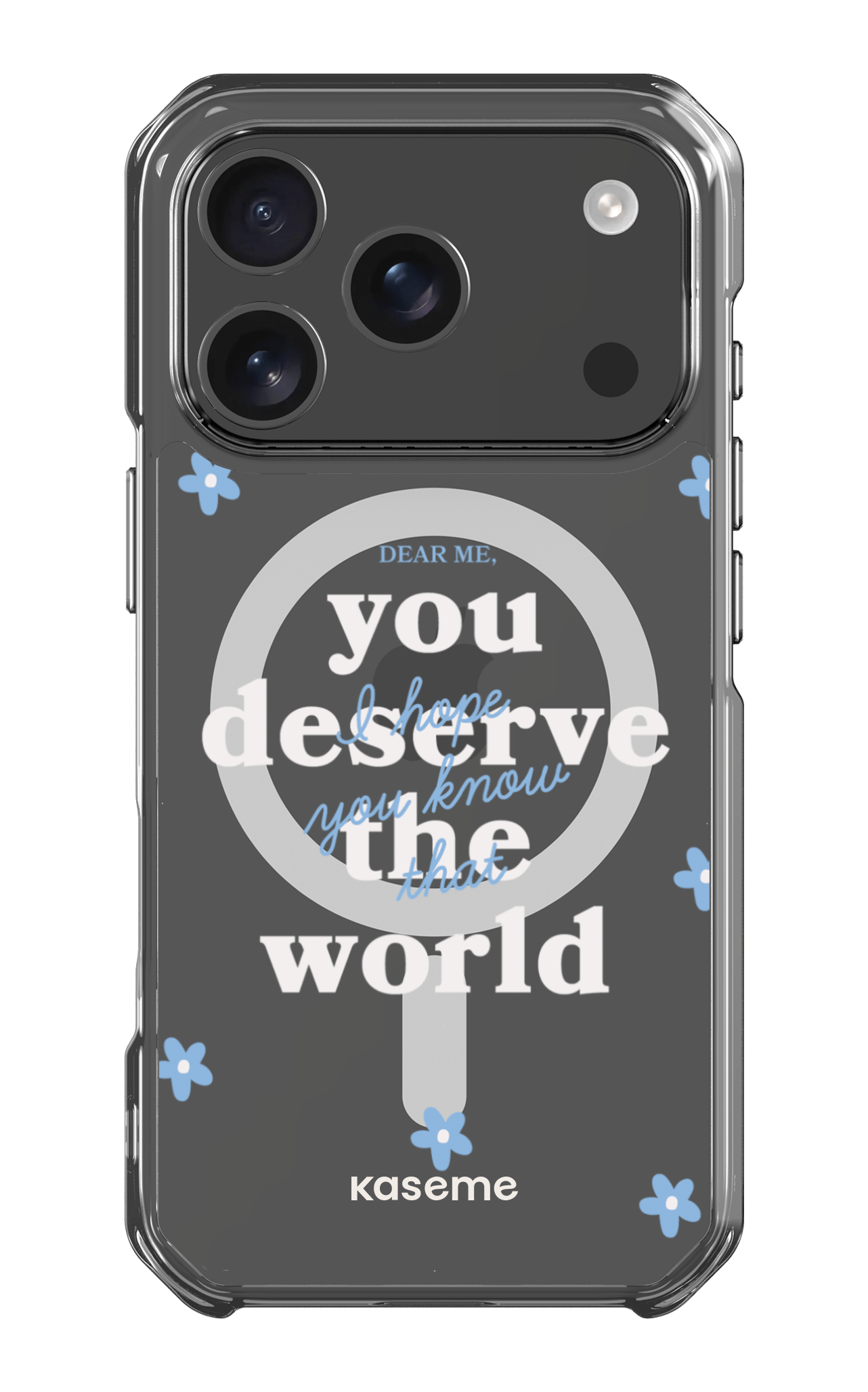 iPhone 17 Pro Clear Case Magsafe Dear Me Clear Case -