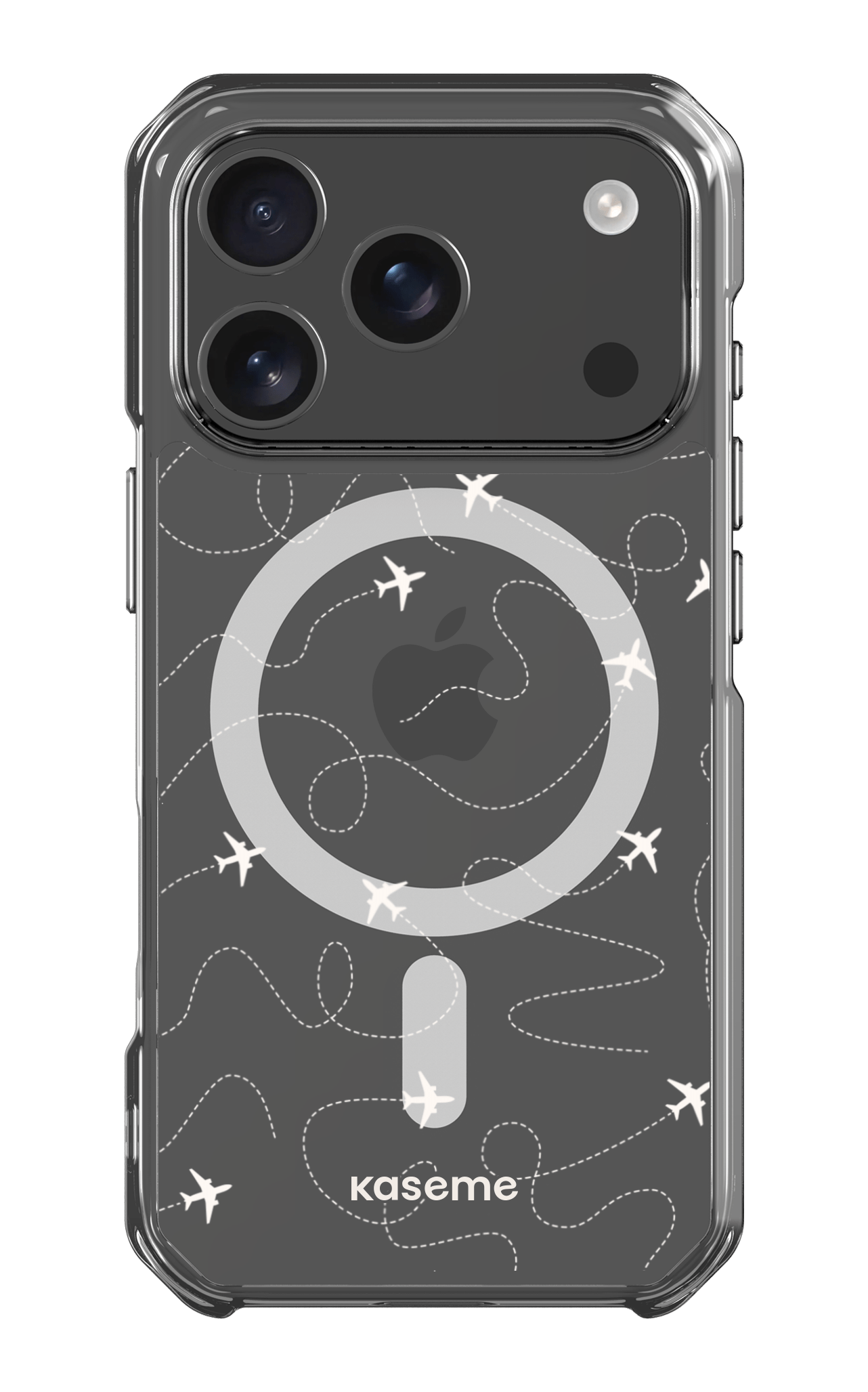 iPhone 17 Pro Clear Case Magsafe Globetrotter Clear Case -