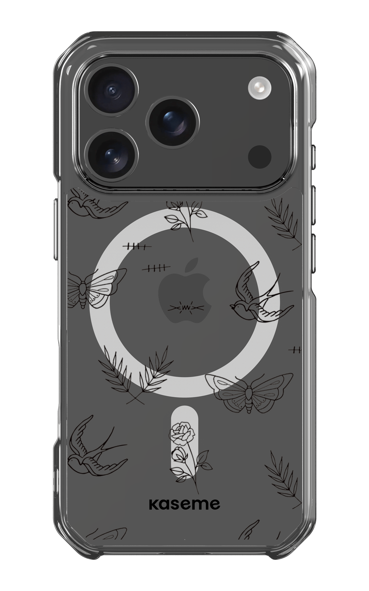 iPhone 17 Pro Clear Case Magsafe Ink Clear Case -