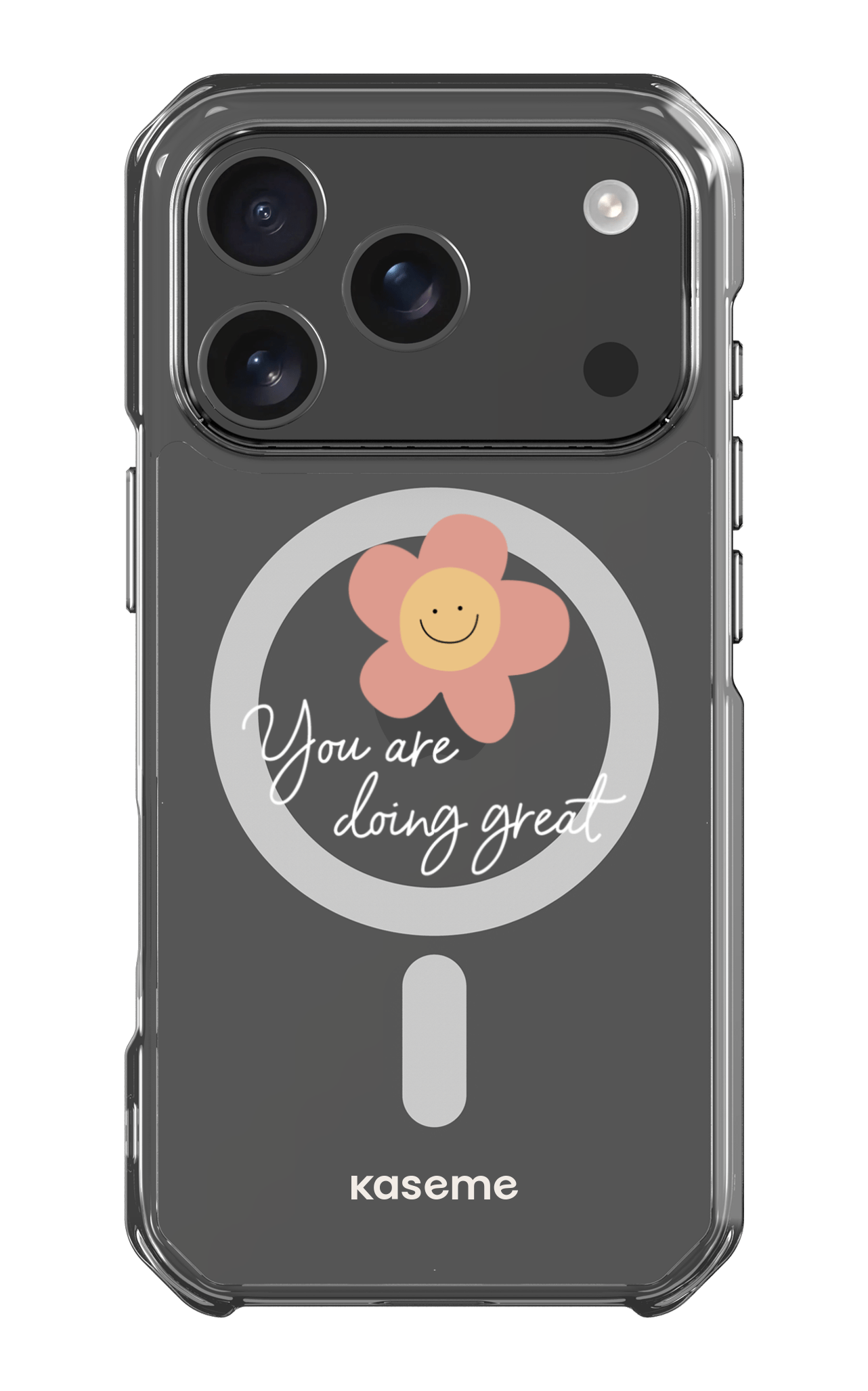 iPhone 17 Pro Clear Case Magsafe Keep going Clear Case -